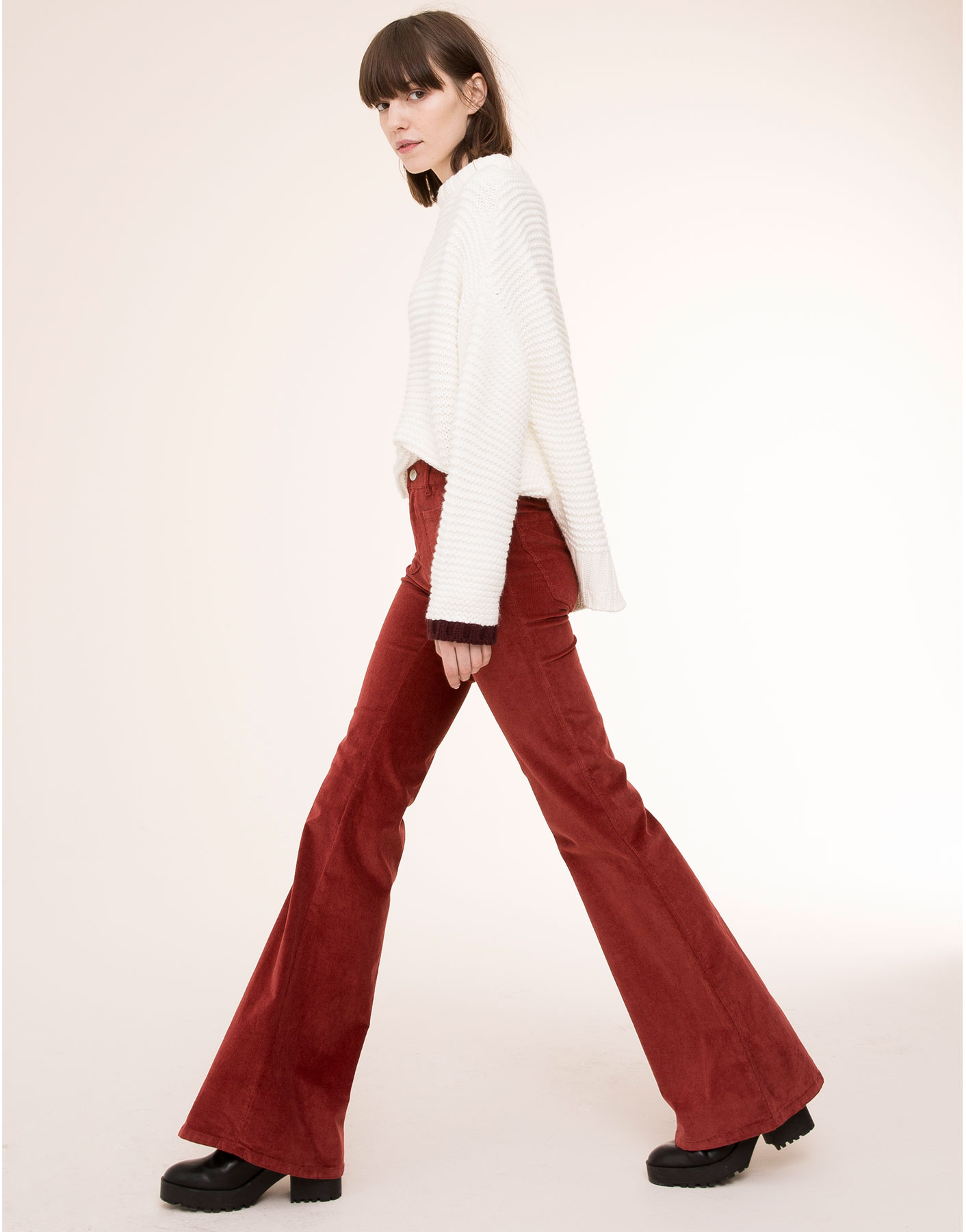 pull and bear corduroy pants