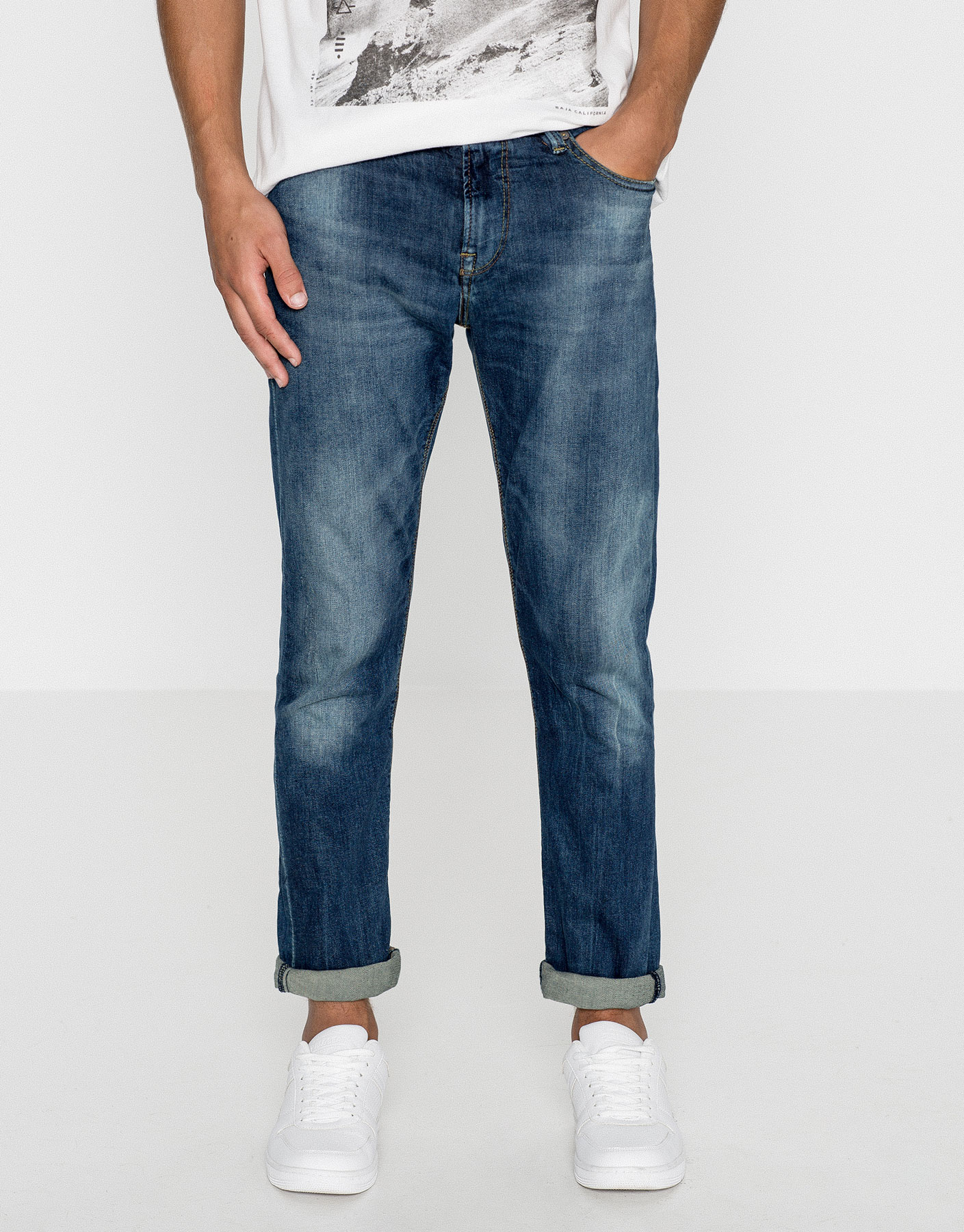 jeans super skinny hombre pull and bear