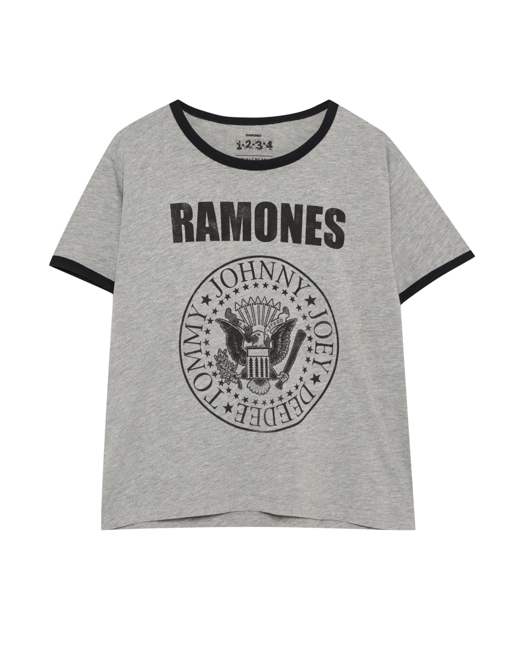 ramones sweatshirt pull and bear