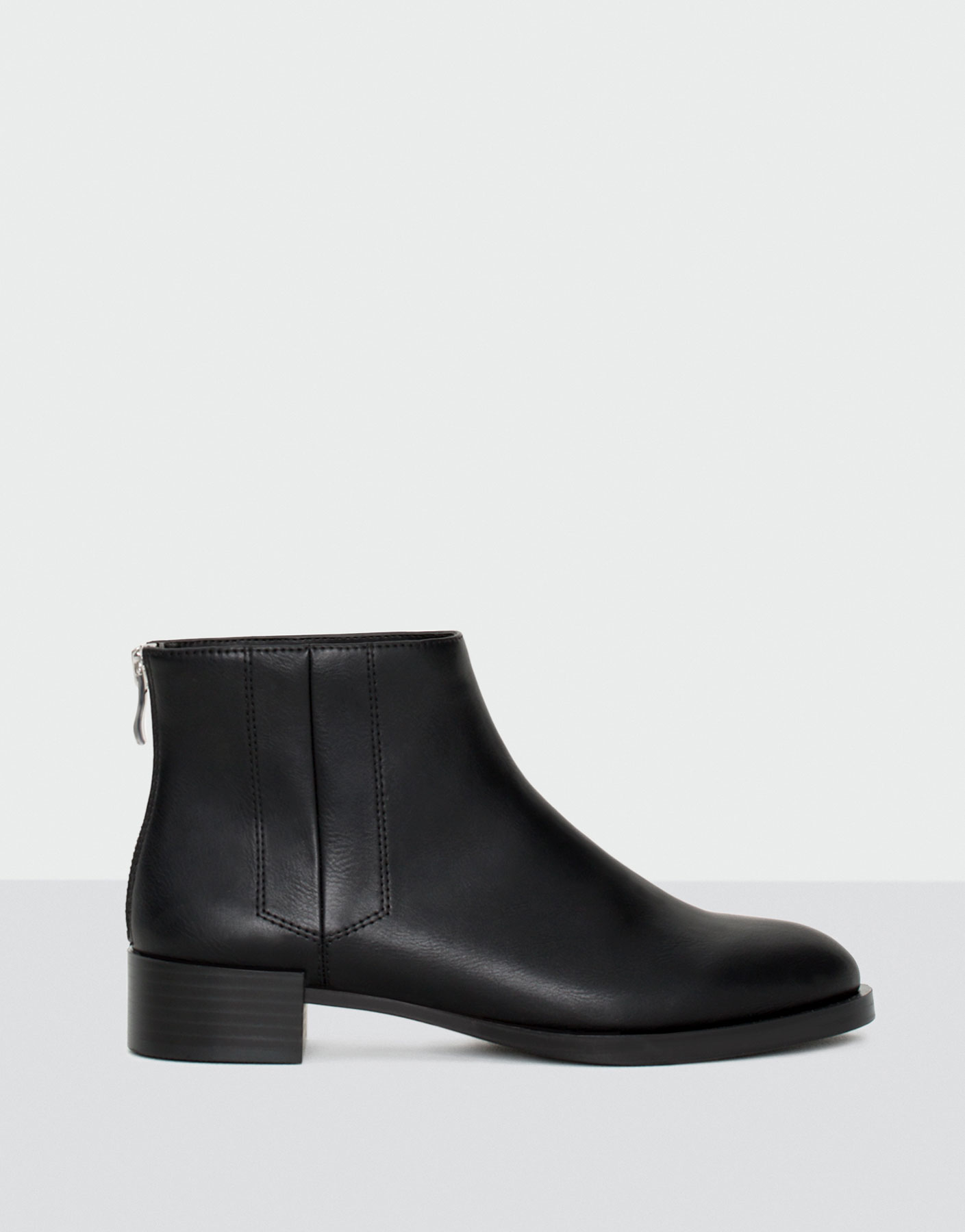 bottines pull and bear femme