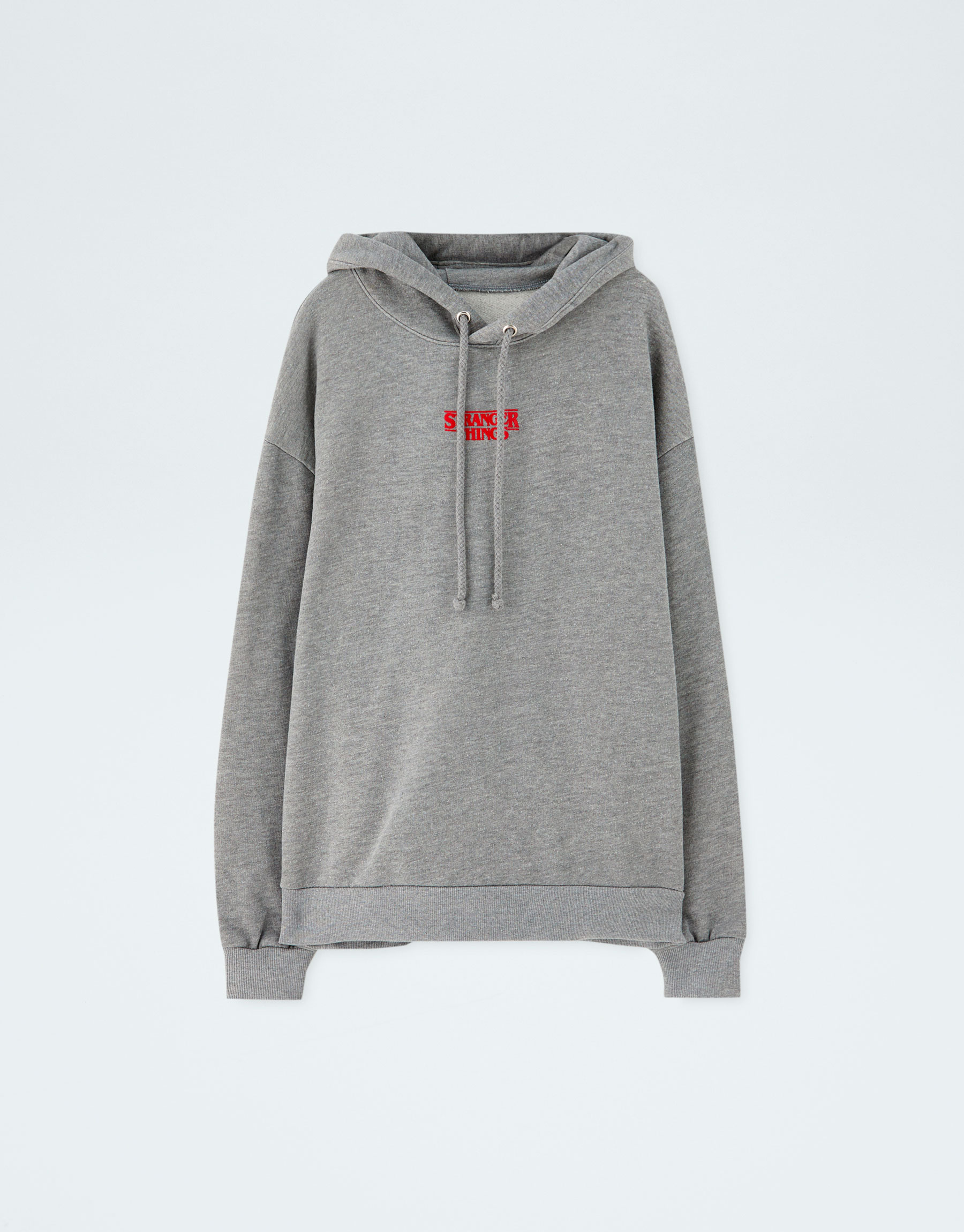 stranger things grey hoodie