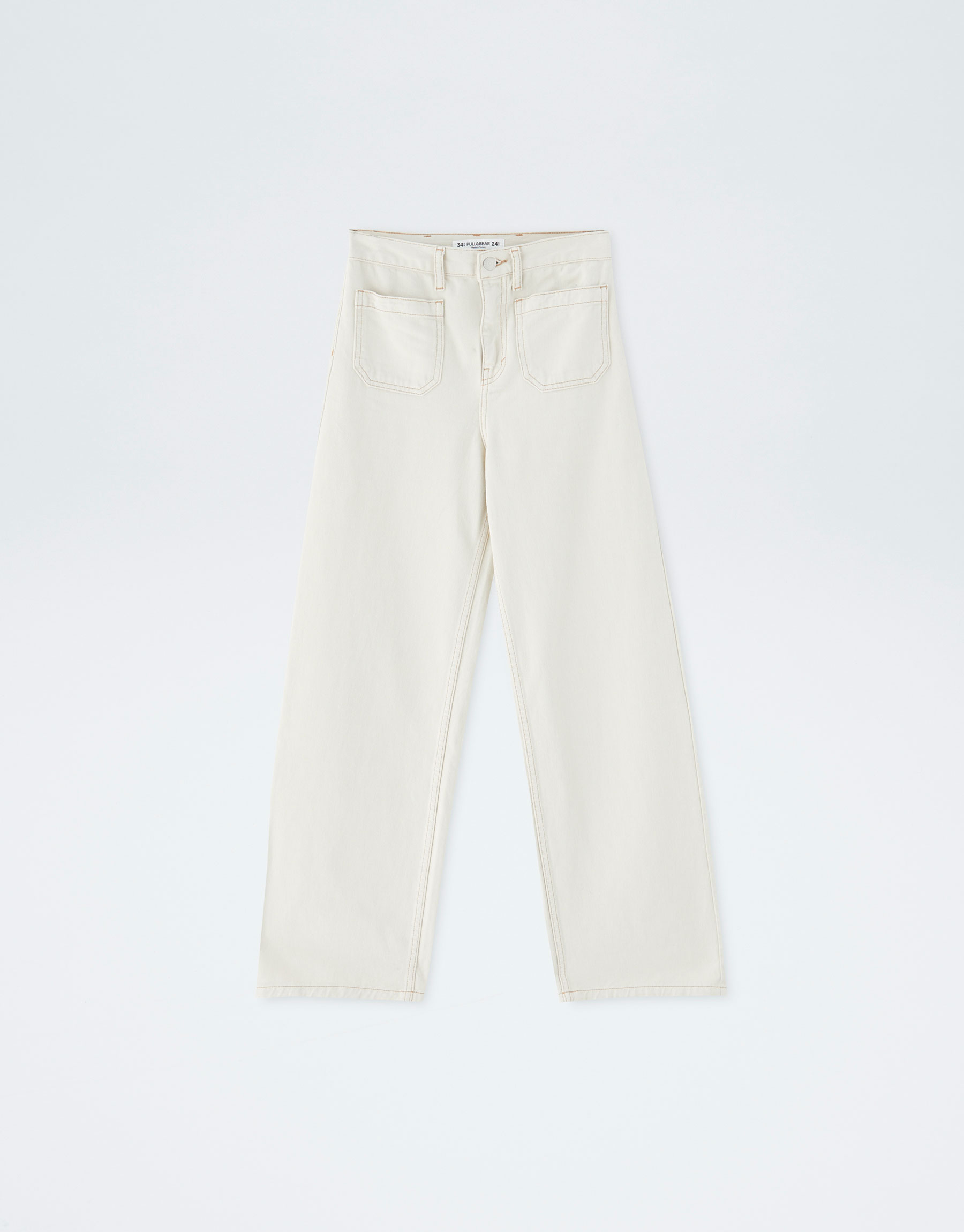 jeans wide leg pull and bear