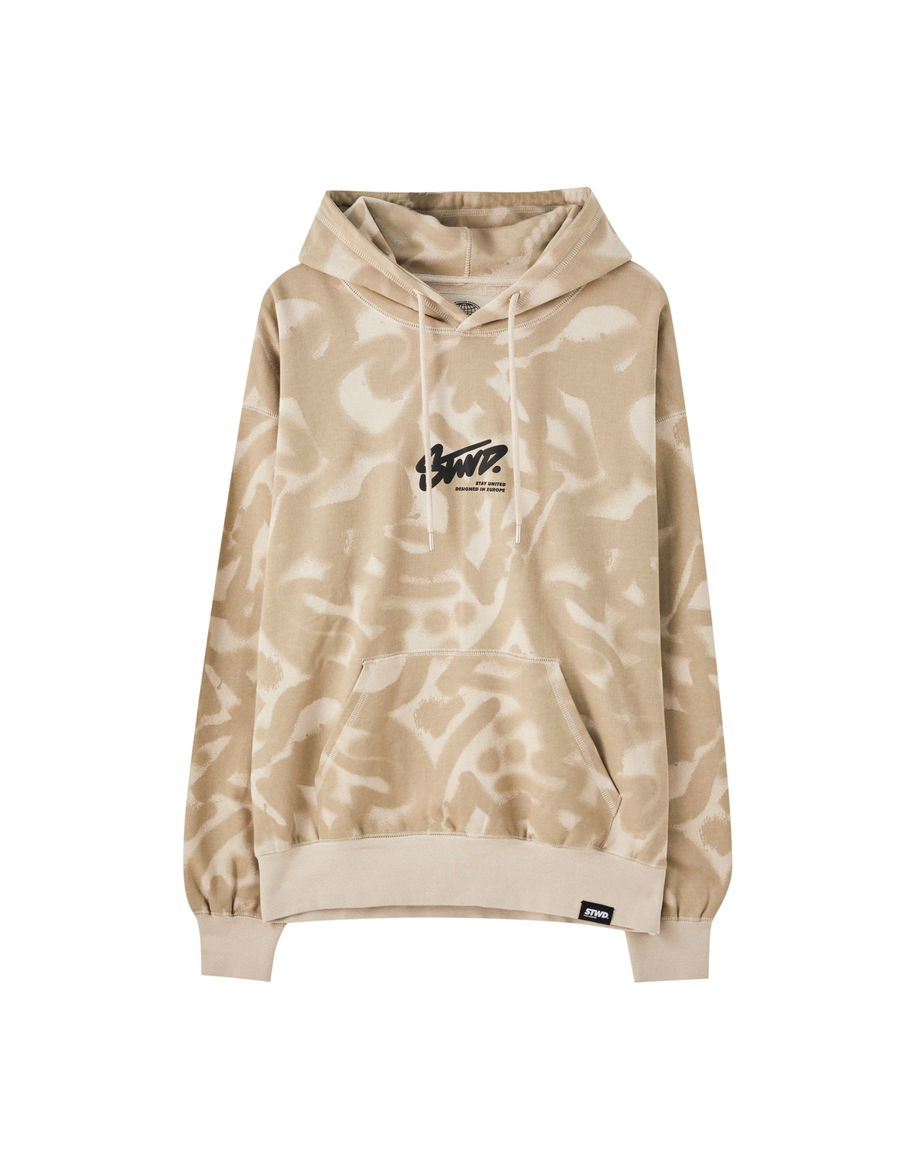 Compra Sudadera marrón STWD Pull \u0026 Bear al mejor precio - Shoptize