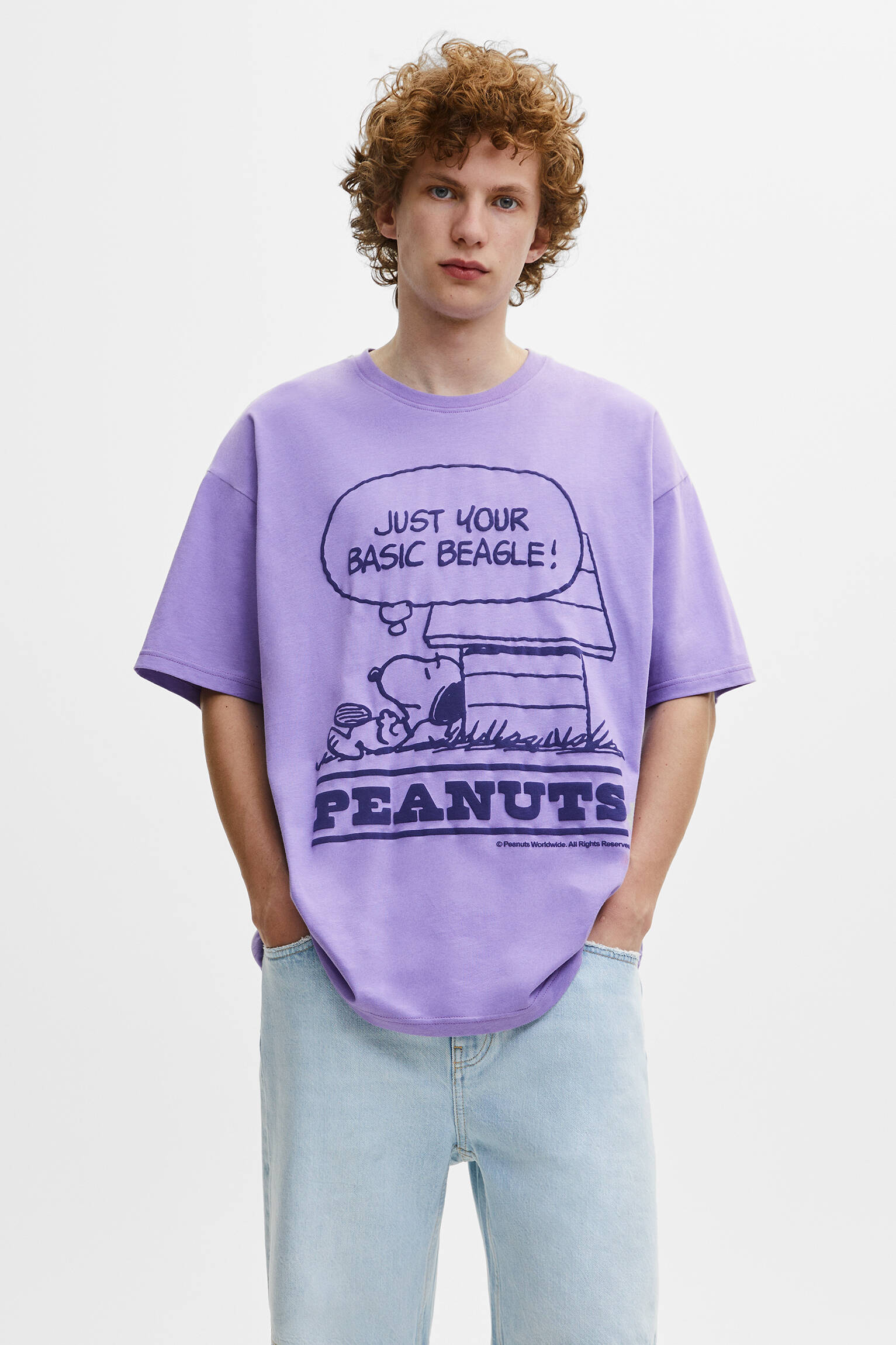 T-Shirt Peanuts Manches Courtes