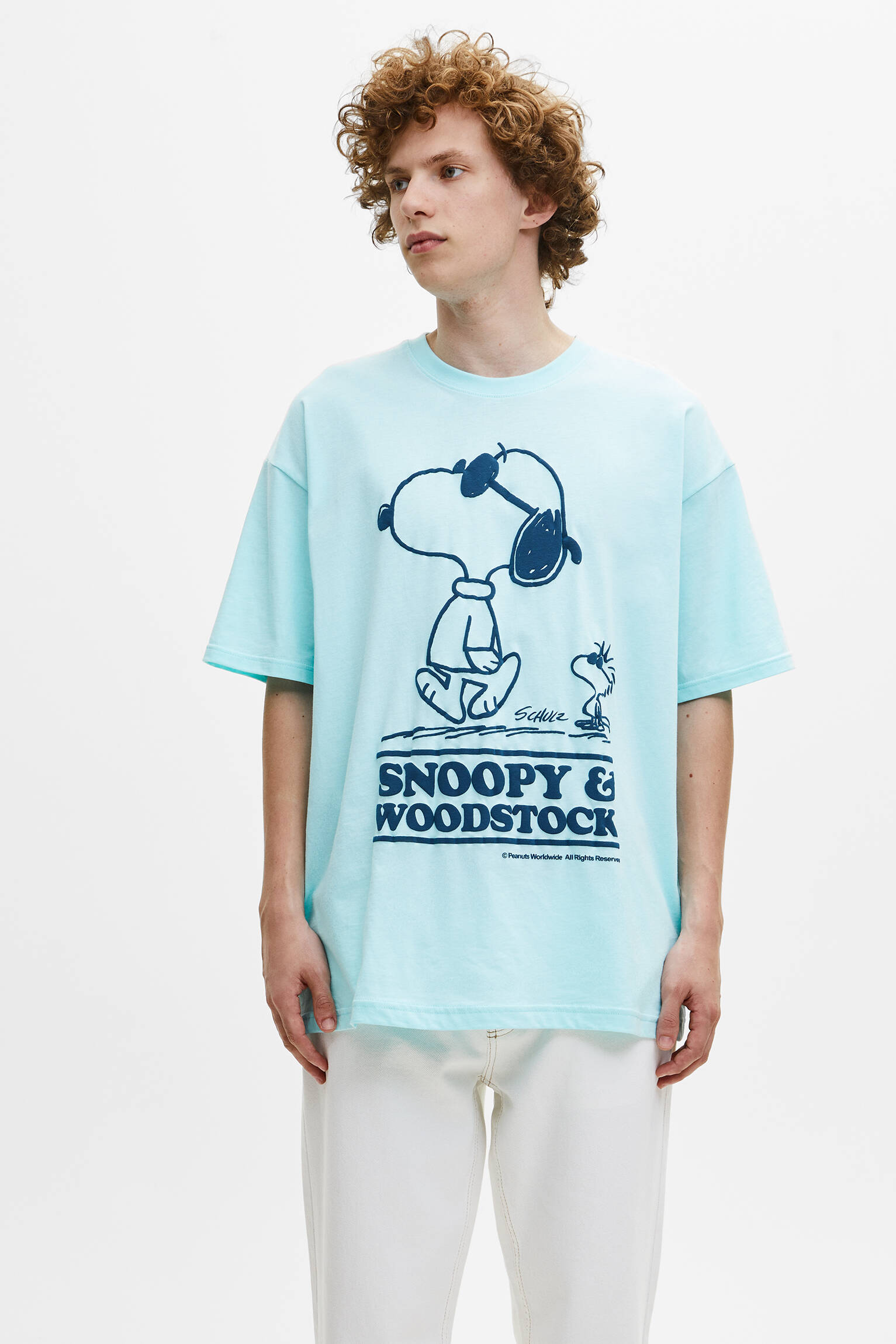 T-Shirt Manches Courtes Imprimé Peanuts