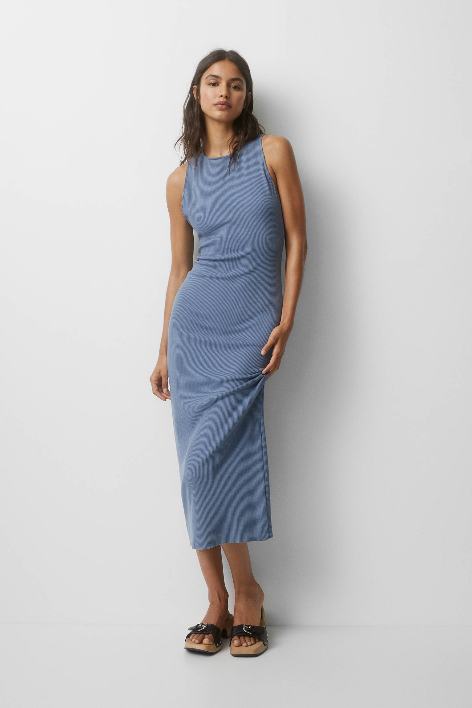 Halterneck Midi Dress product