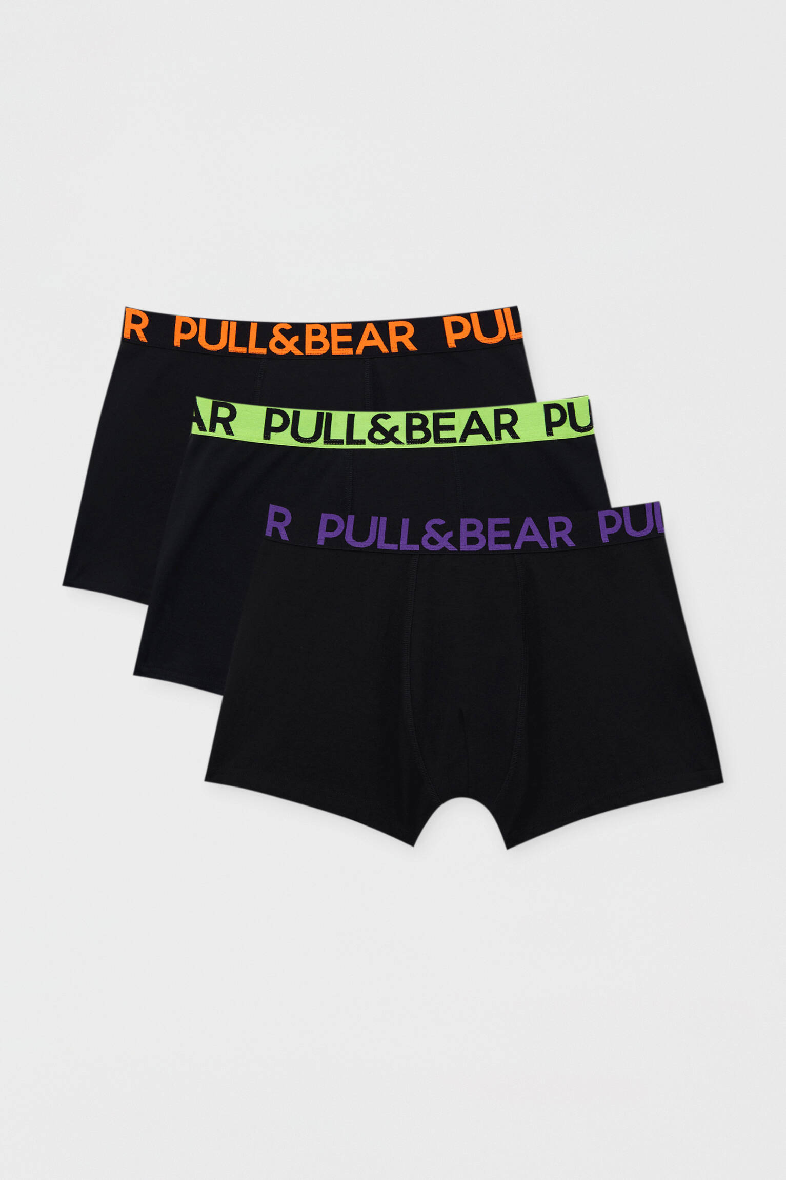 Lot 3 Boxers Taille Fluo Logo