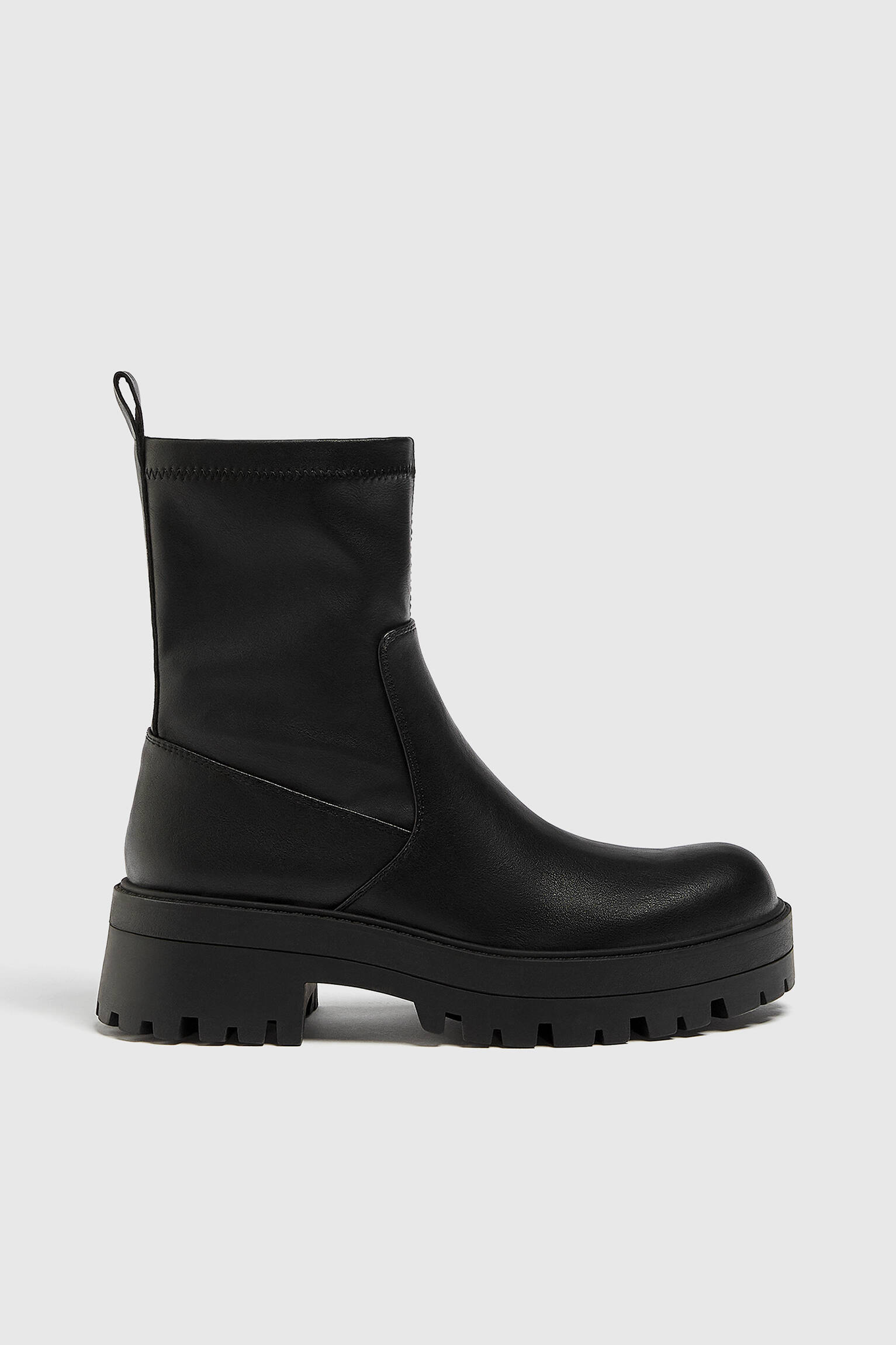 bottines pull and bear femme