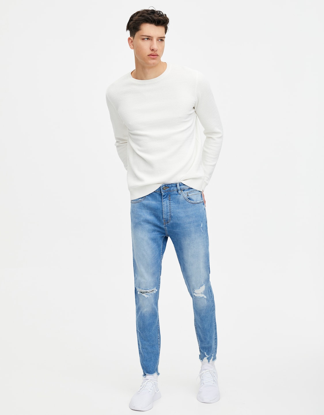 Pull And Bear Carrot Fit Jeans Ultimo Coche