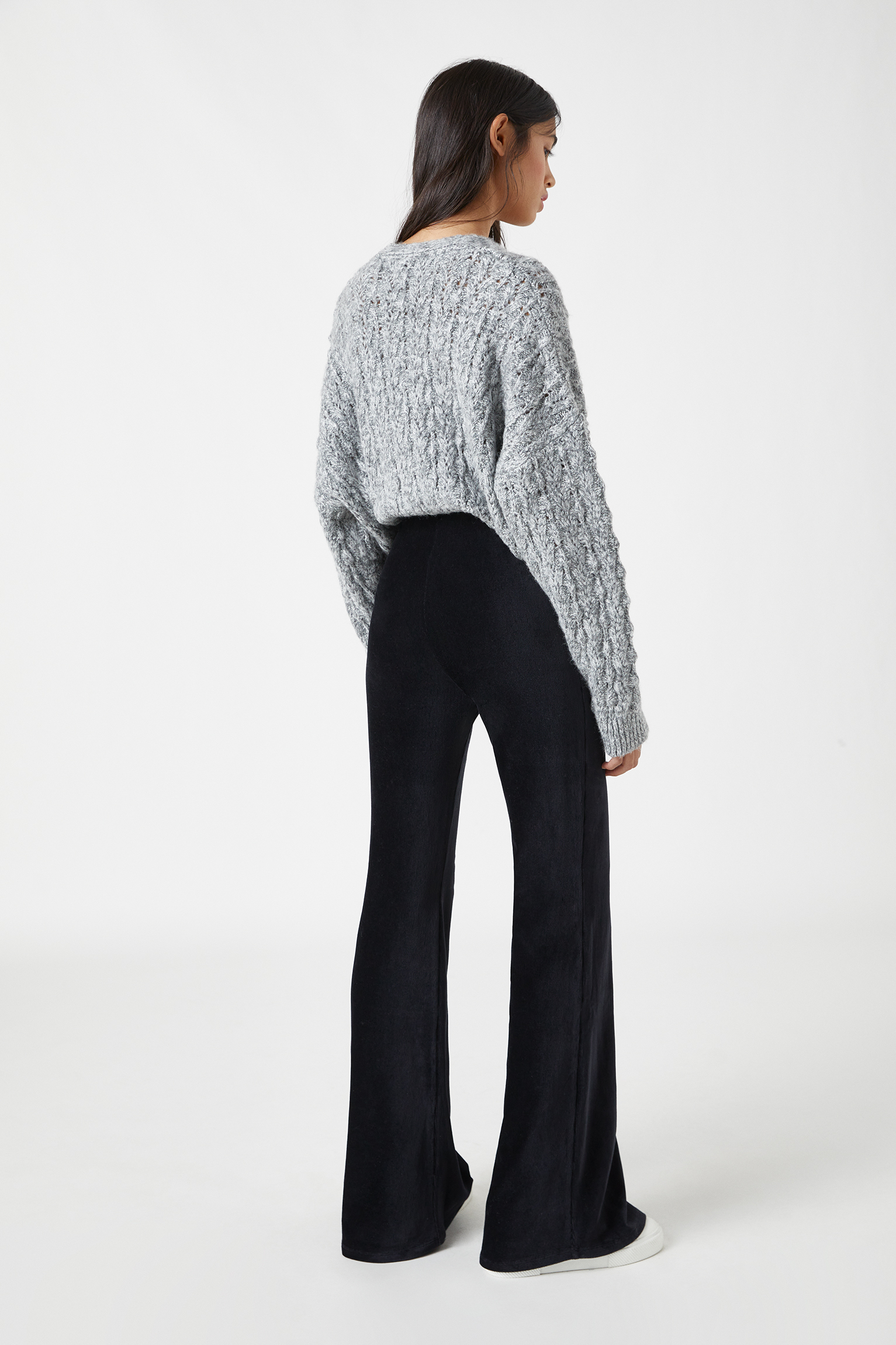 loose fit corduroy trousers