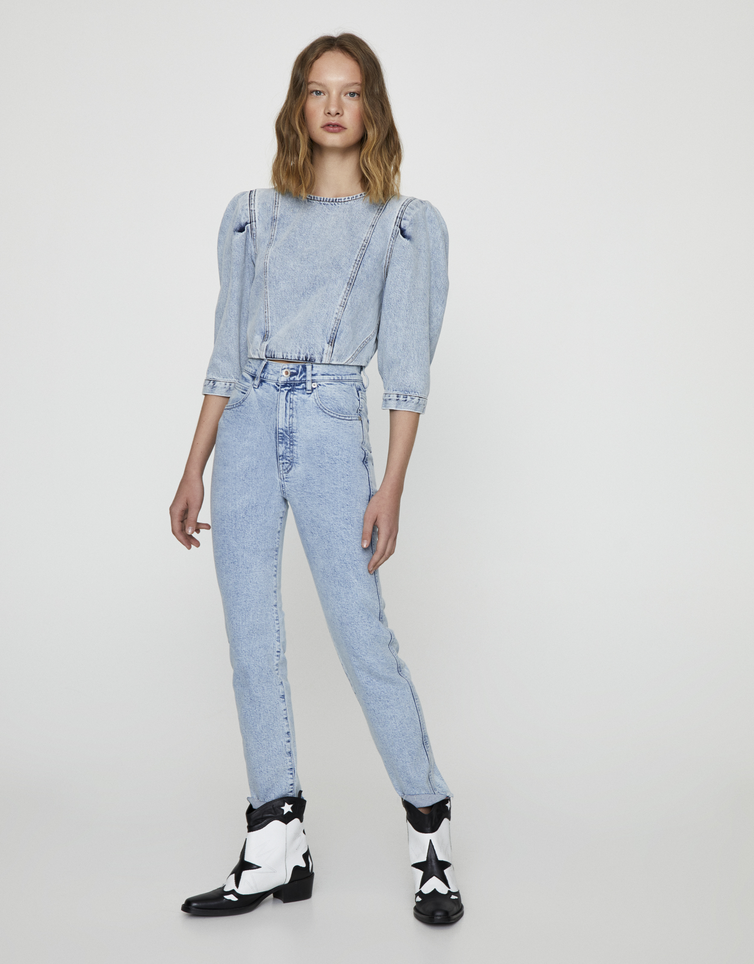 pull and bear mom jeans review