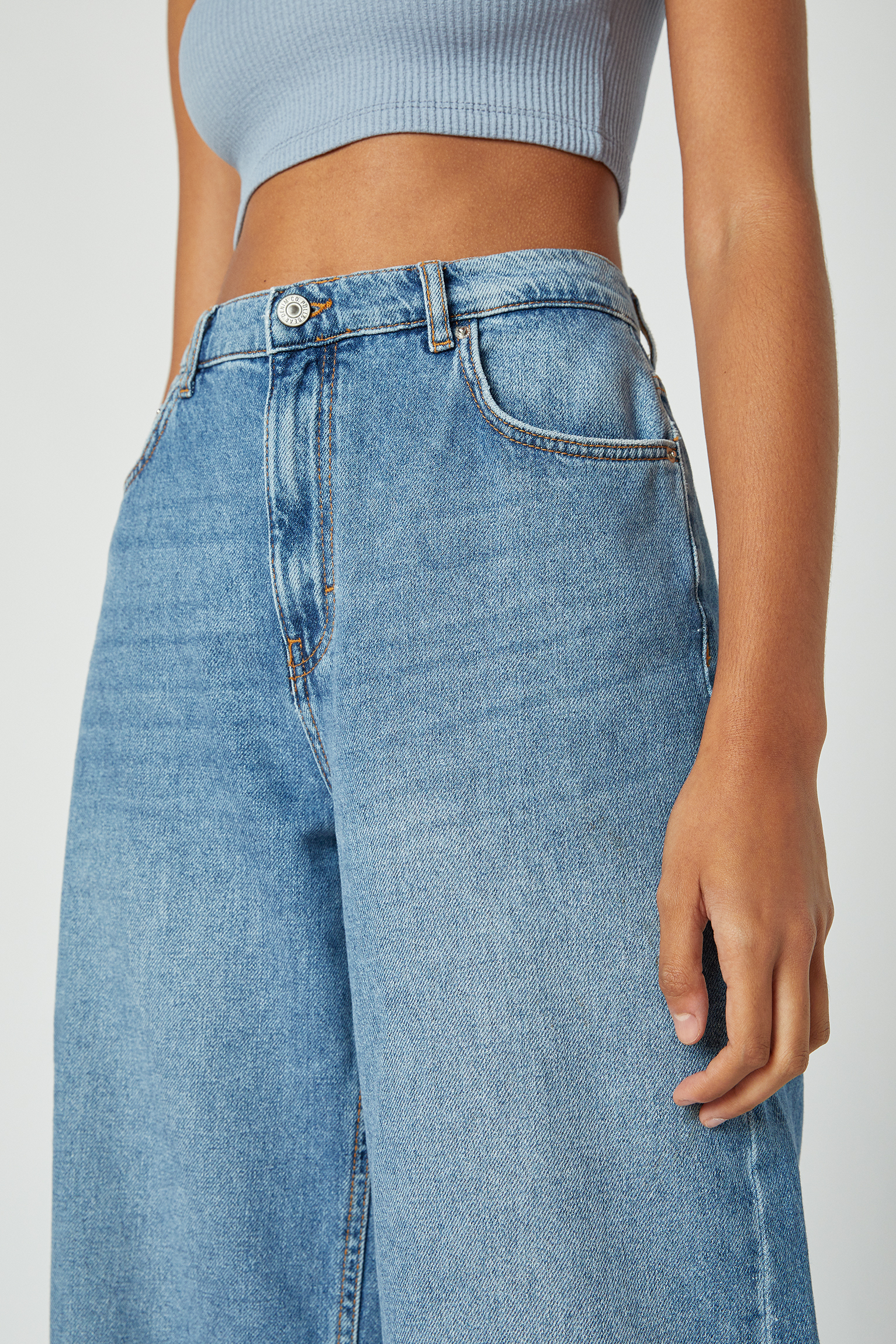 culotte jeans pull and bear
