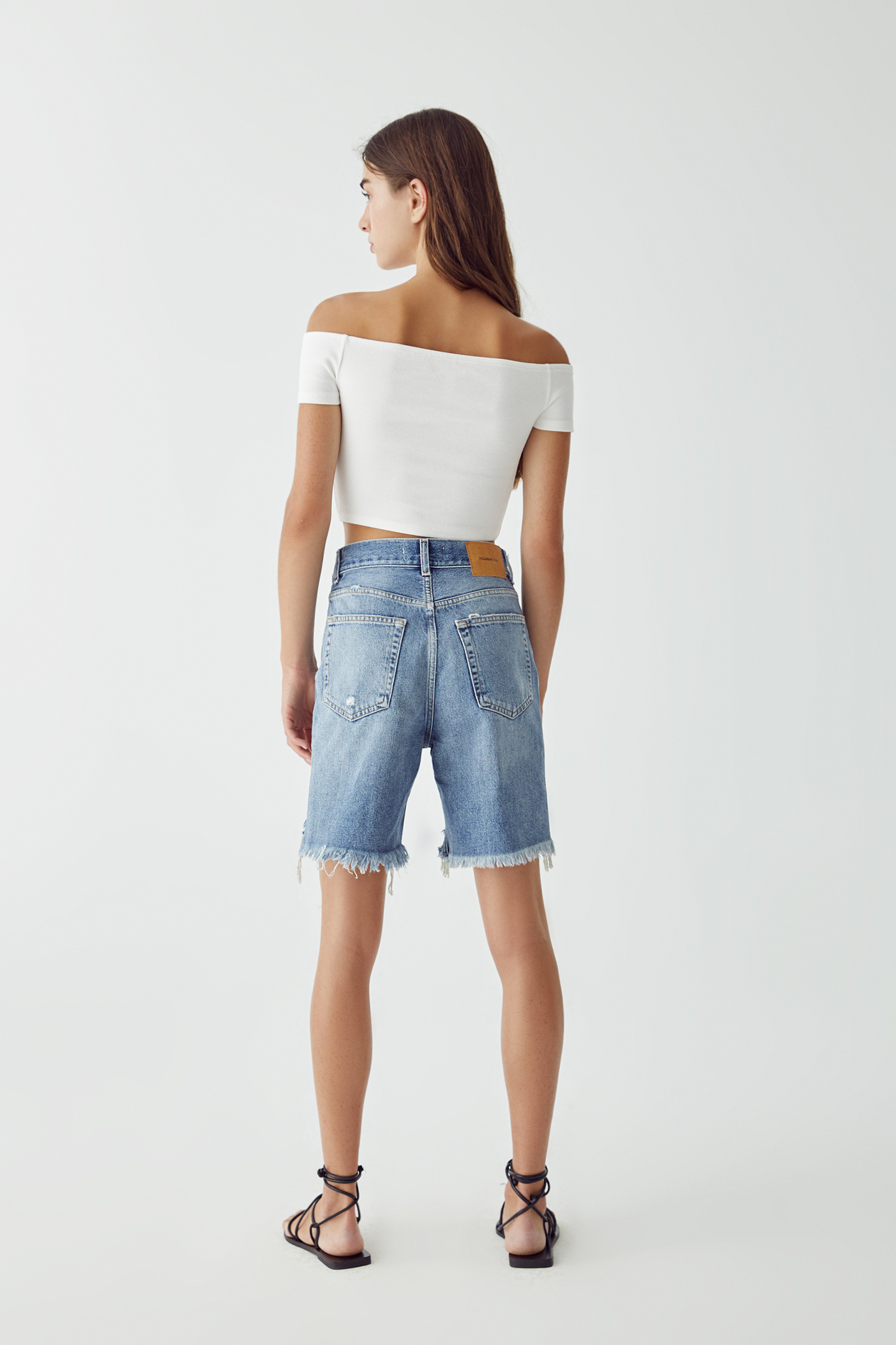 high waisted bermuda shorts