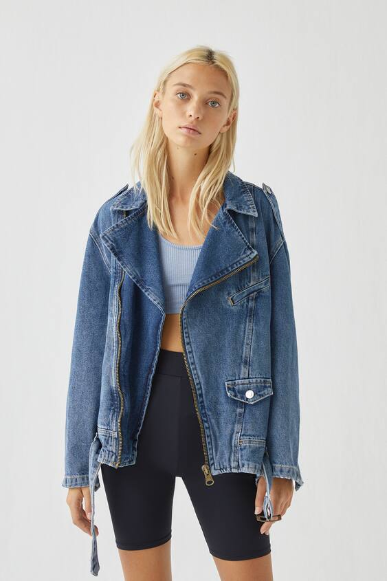 Women S Denim Jackets Pull Bear