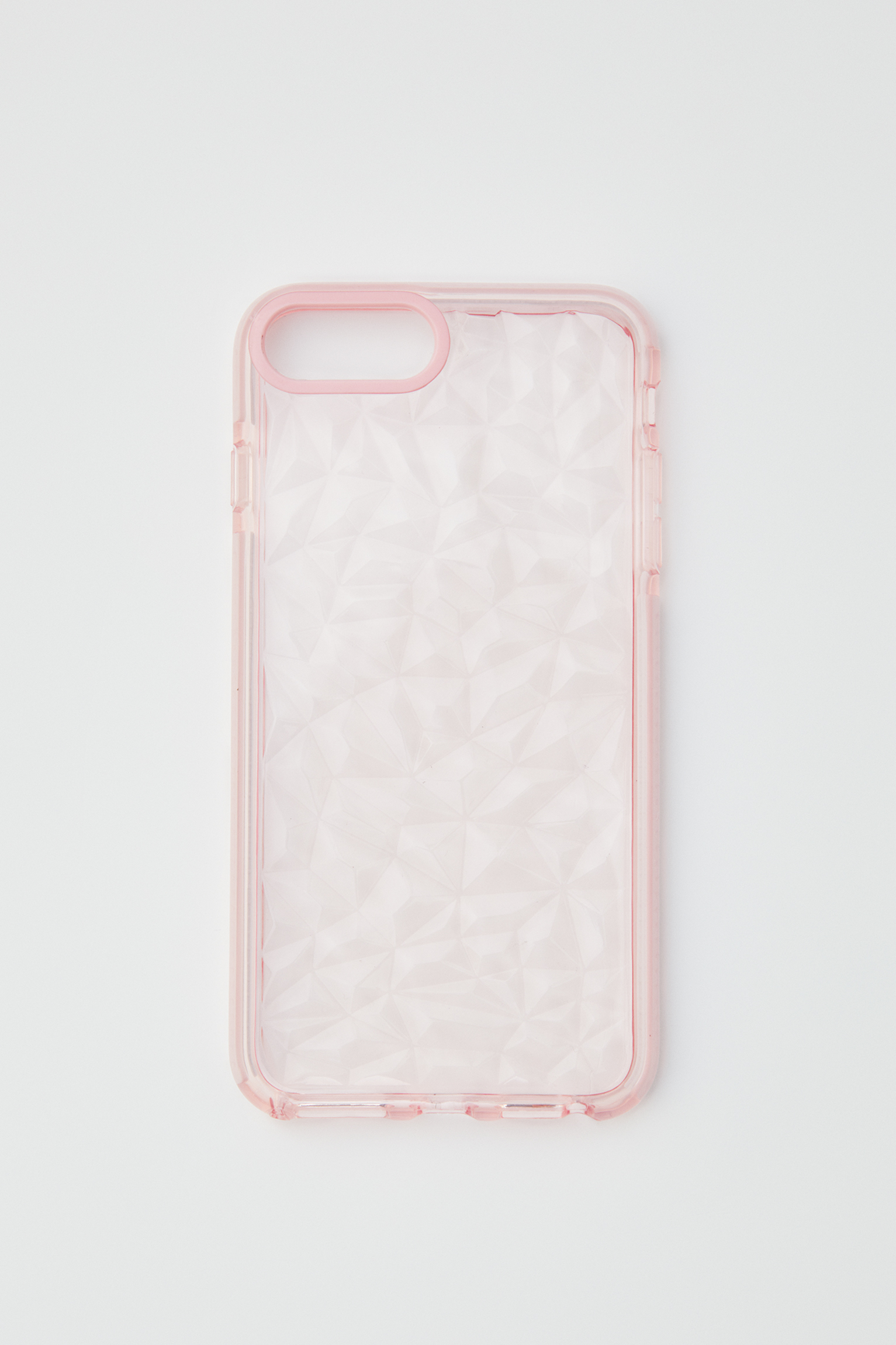 Capa De Smartphone Com Bordas Rosas Pull Bear