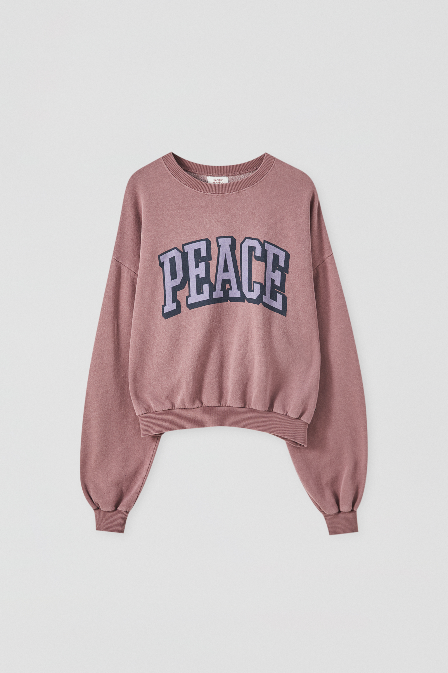 pull and bear hoodie pink