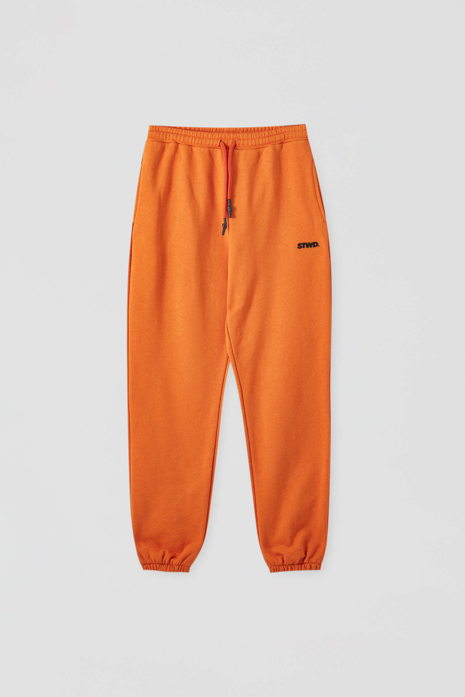 orange joggers