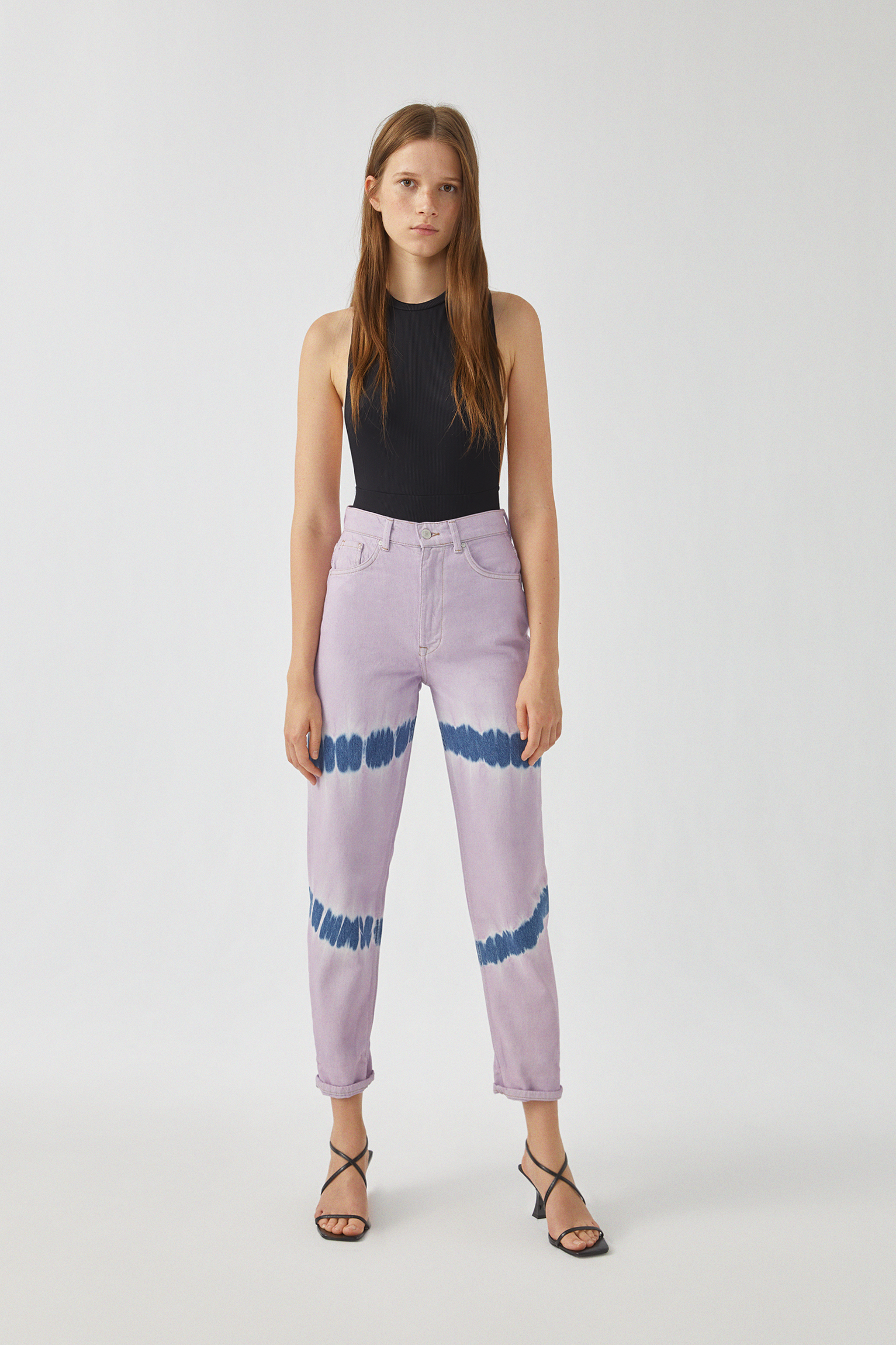 lilac jeans