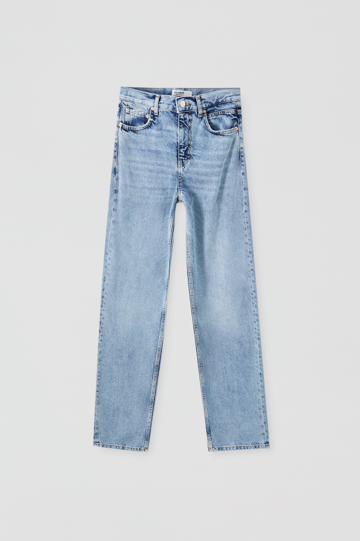 pull and bear wide leg jeans