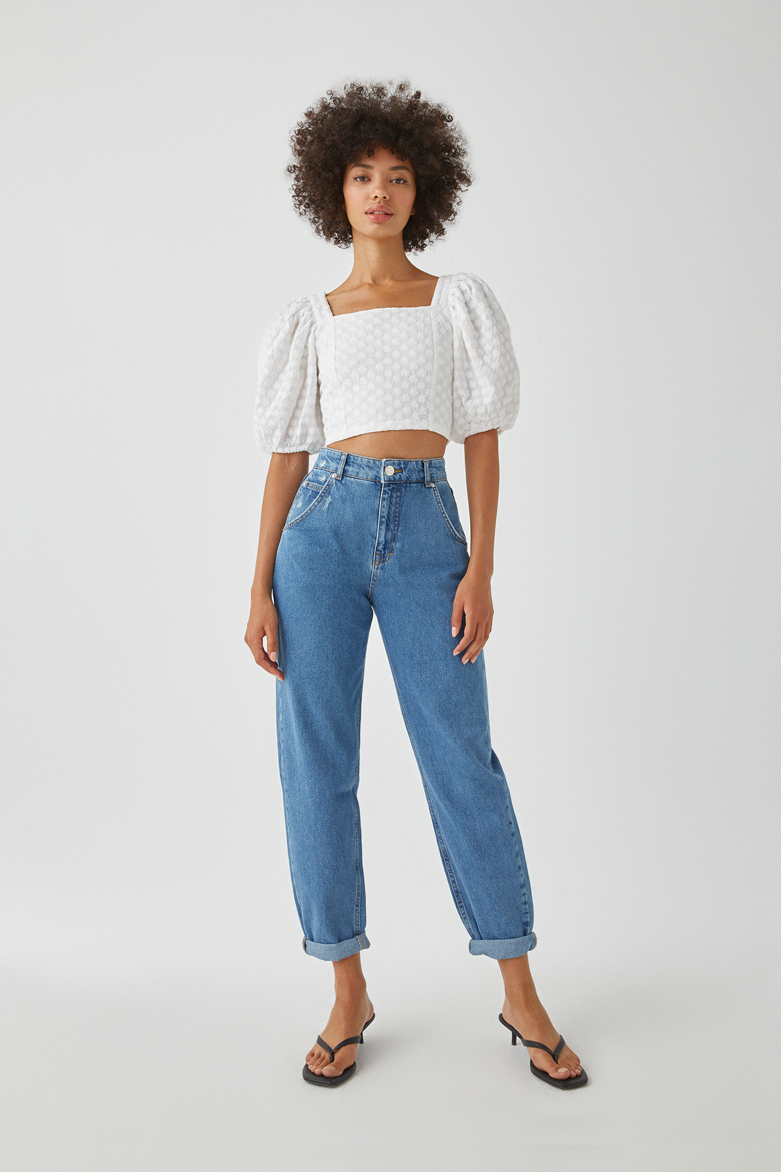 slouchy jeans