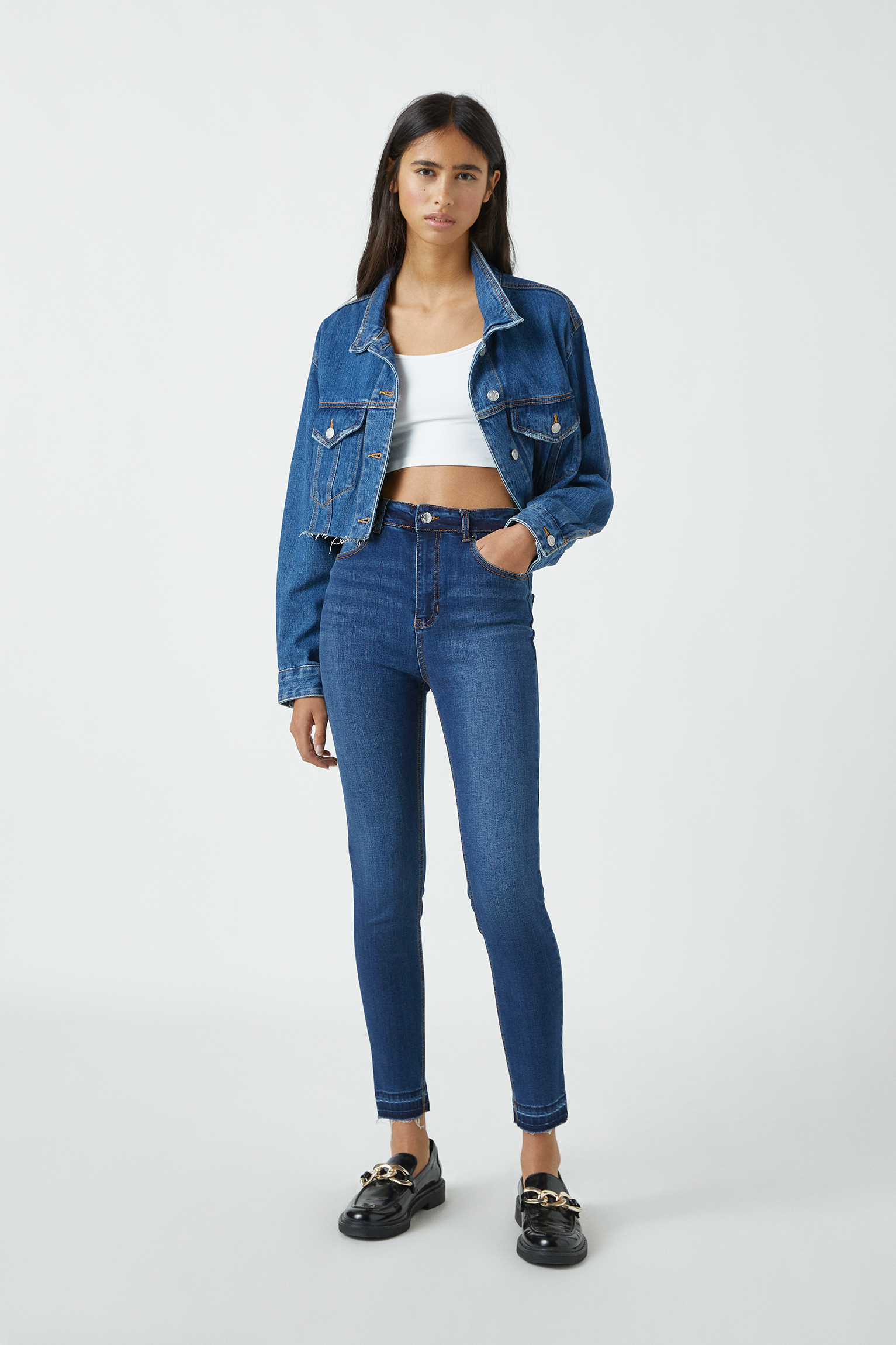 capri jeans skinny