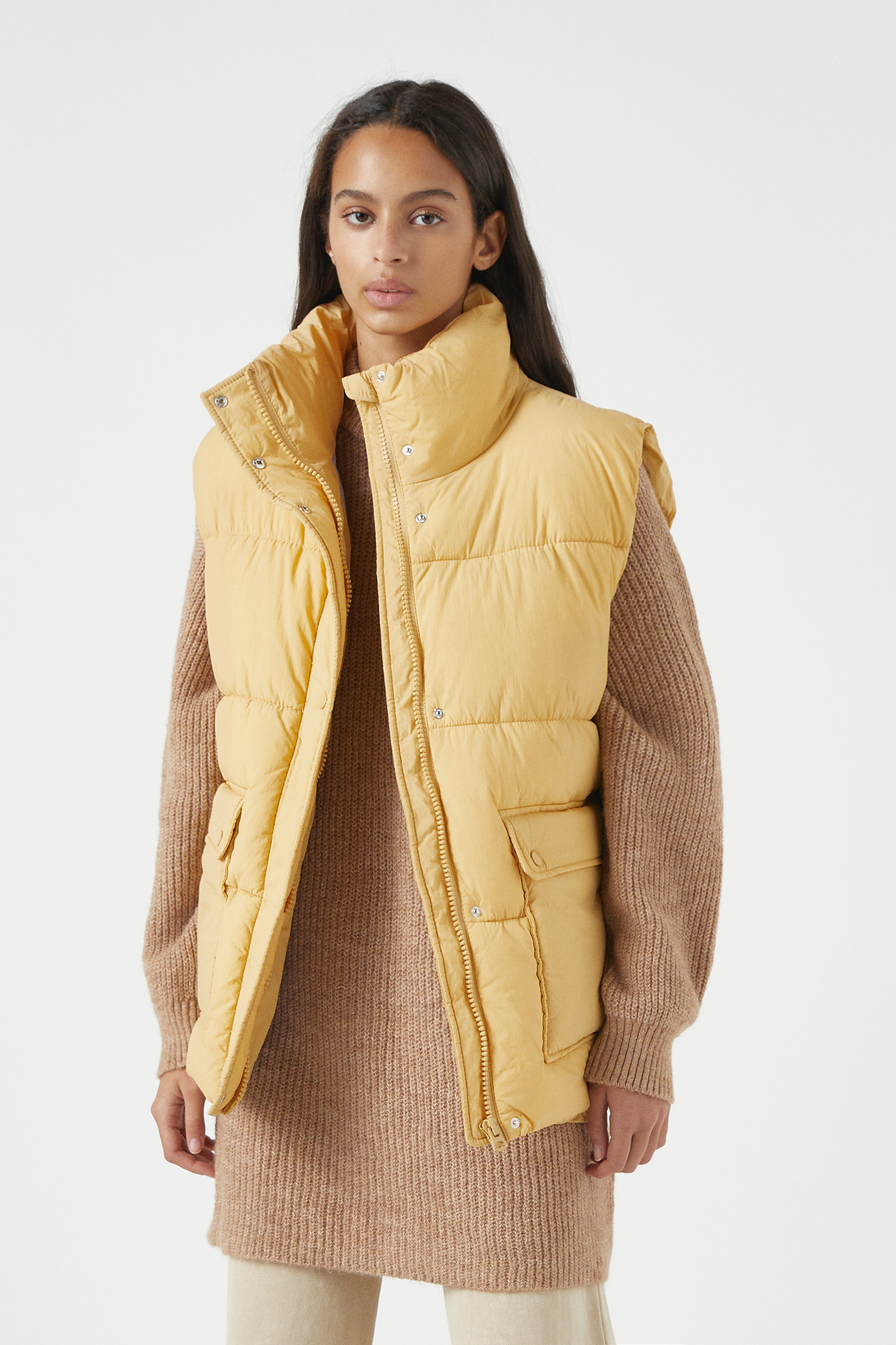 pull and bear doudoune sans manche