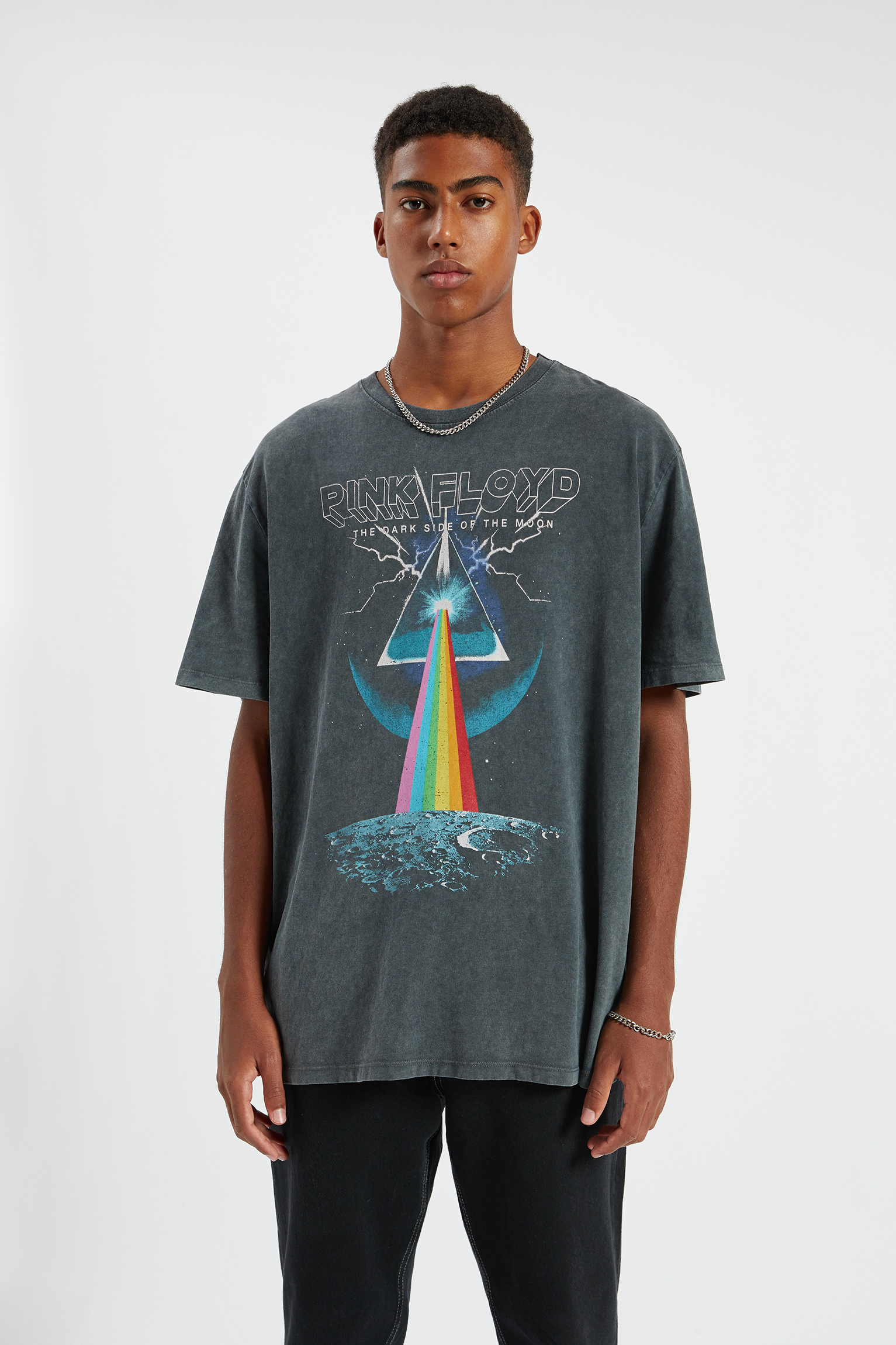 Camiseta ilustración Pink Floyd - PULL\u0026BEAR