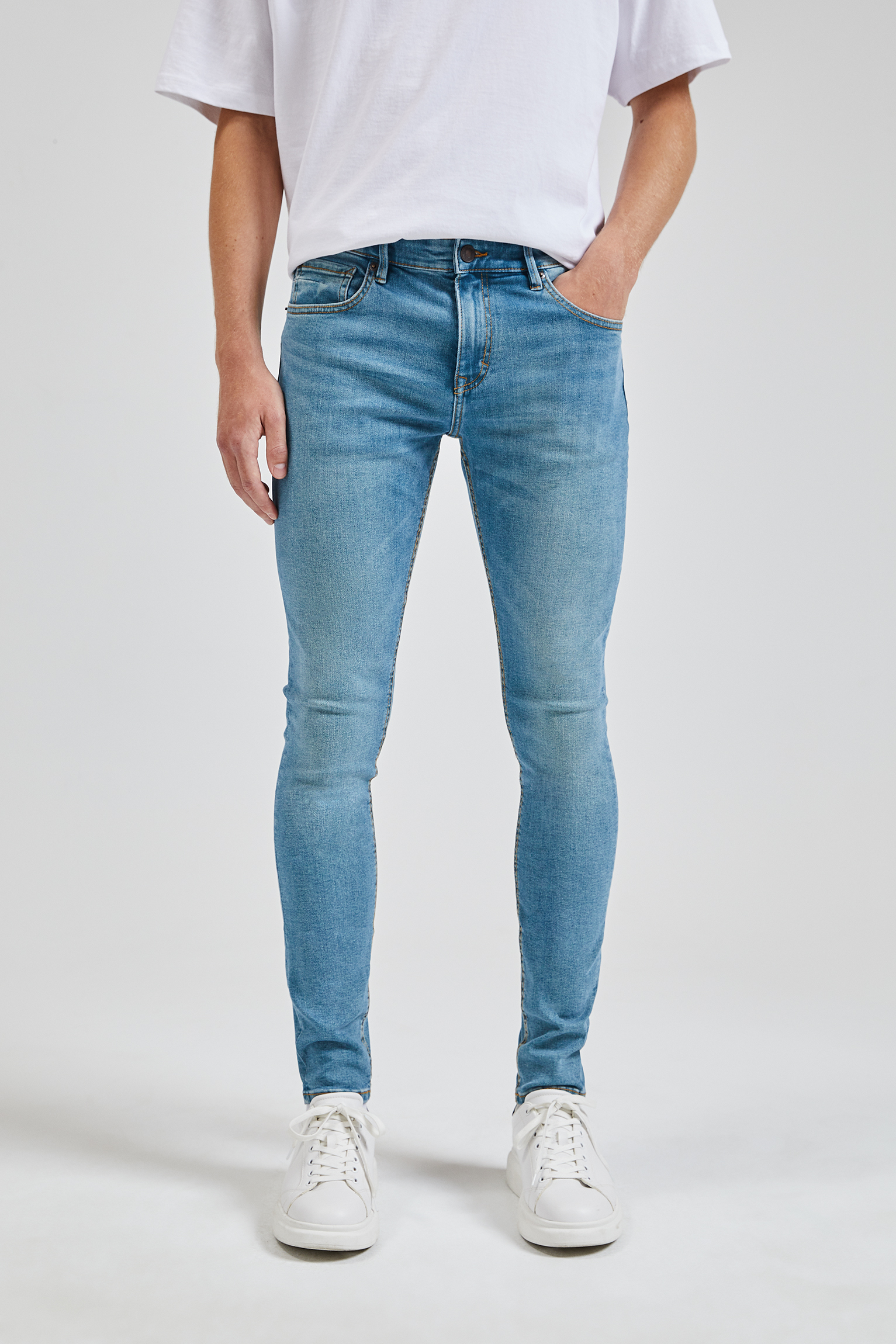 Men's Super Skinny Jeans | PULL\u0026BEAR