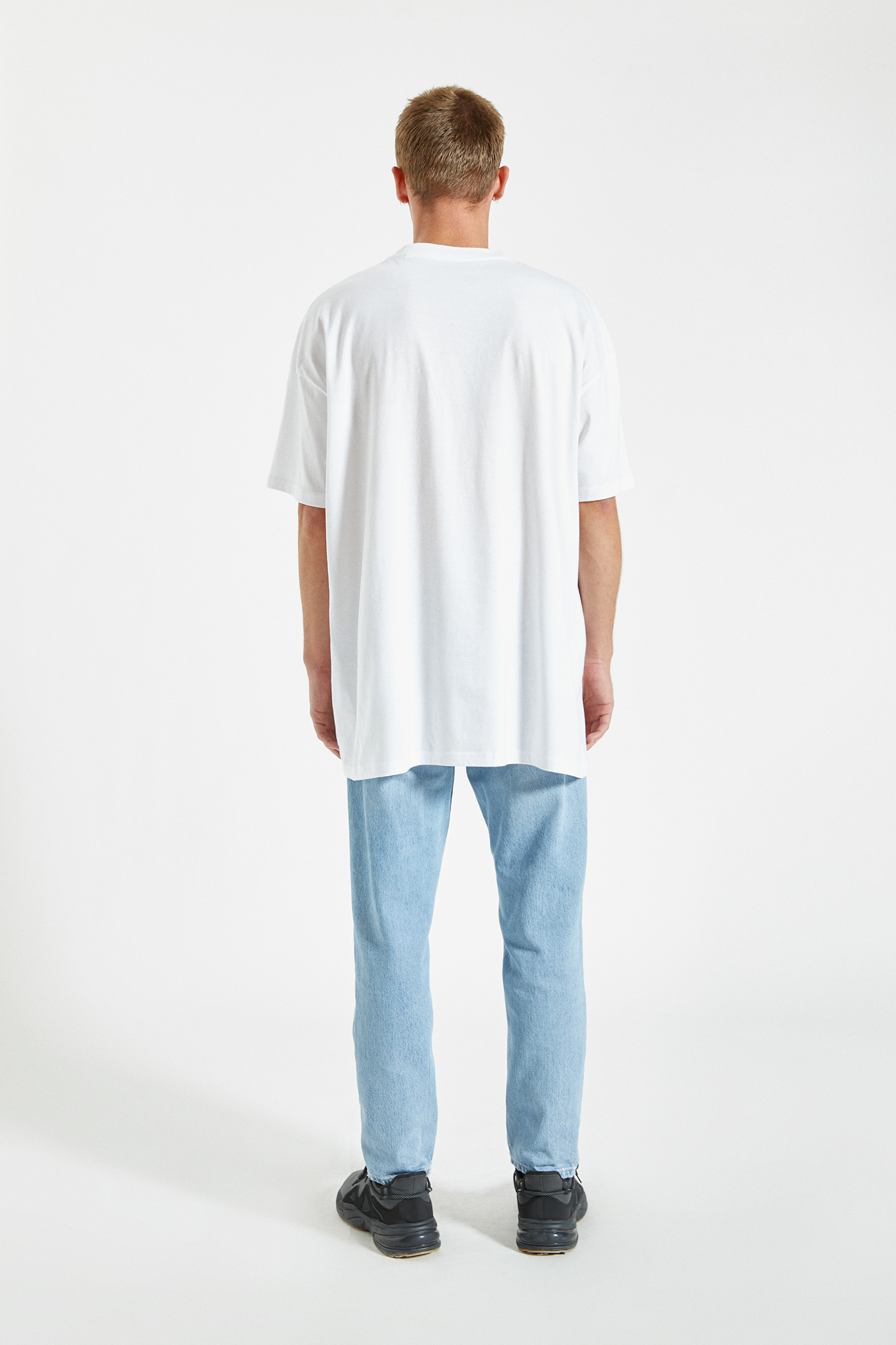 baggy slogan t shirt