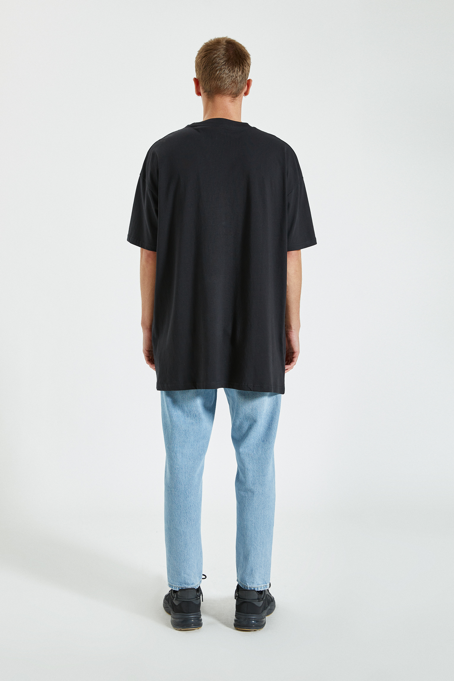 baggy slogan t shirt