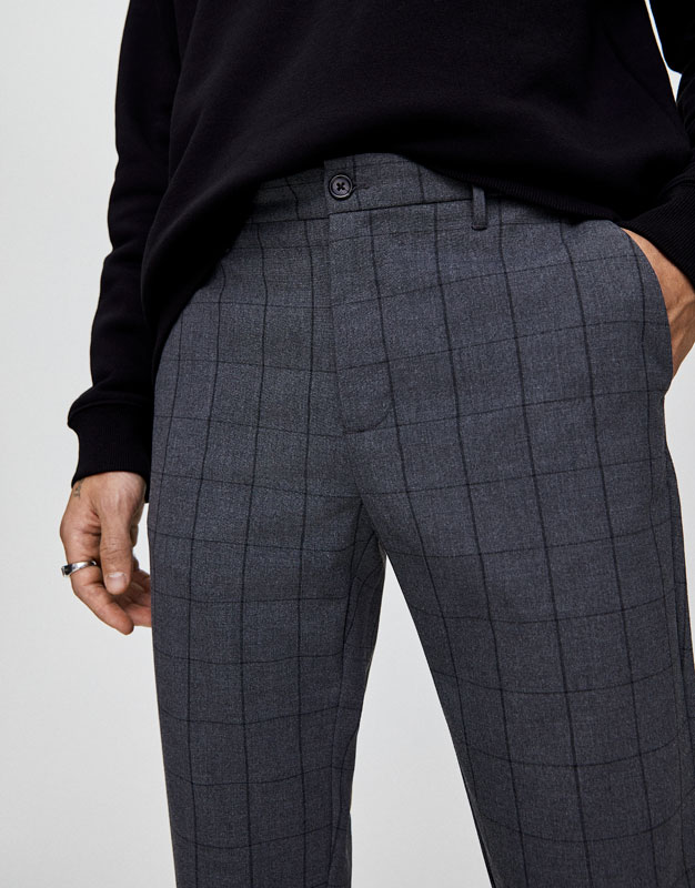 pantalon tailored fit
