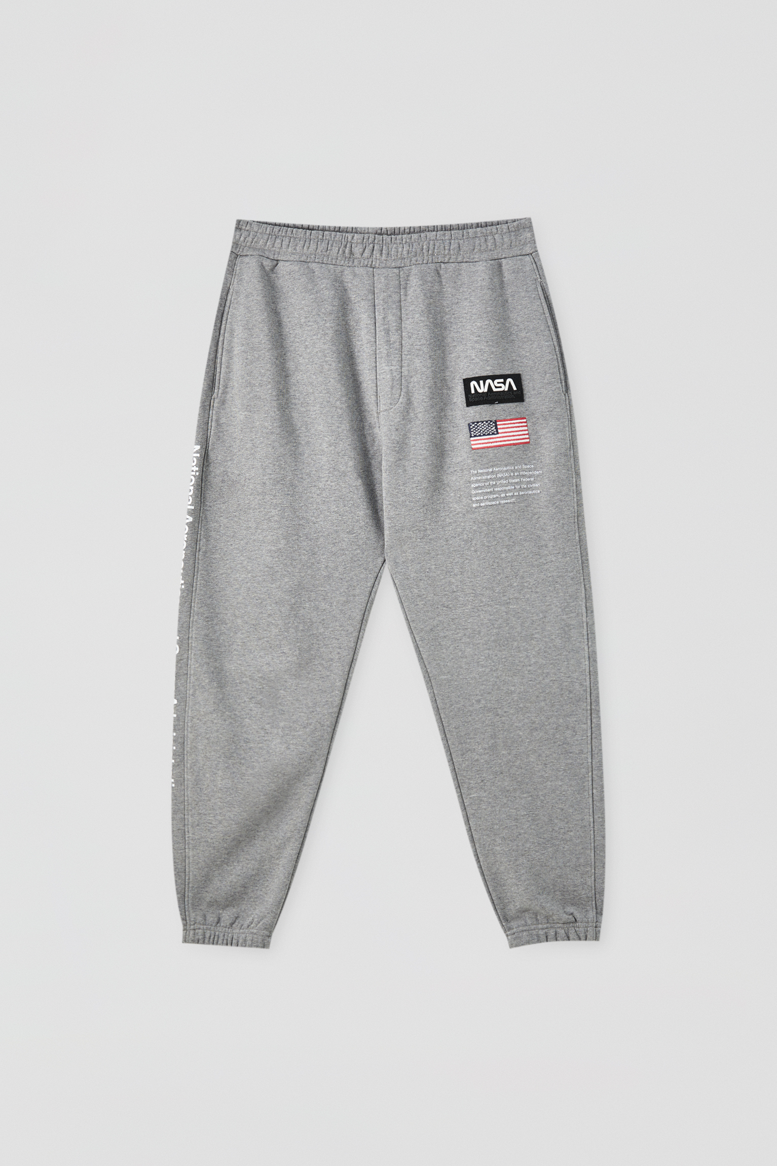nasa grey joggers