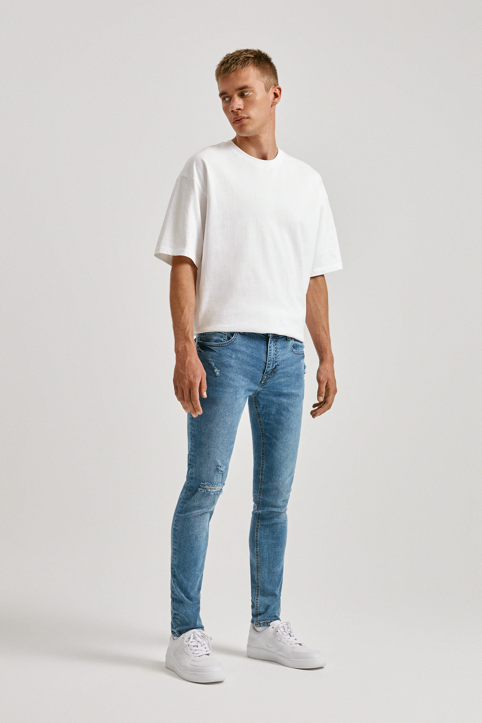 pull and bear super skinny jeans
