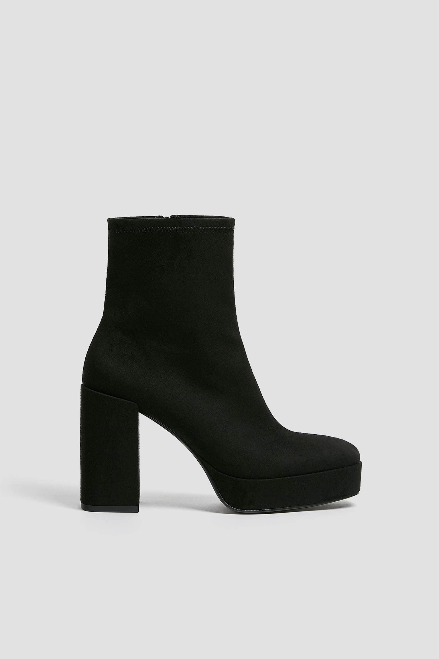 Platform heel ankle boots - PULL\u0026BEAR