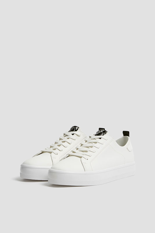 trainers with animal print