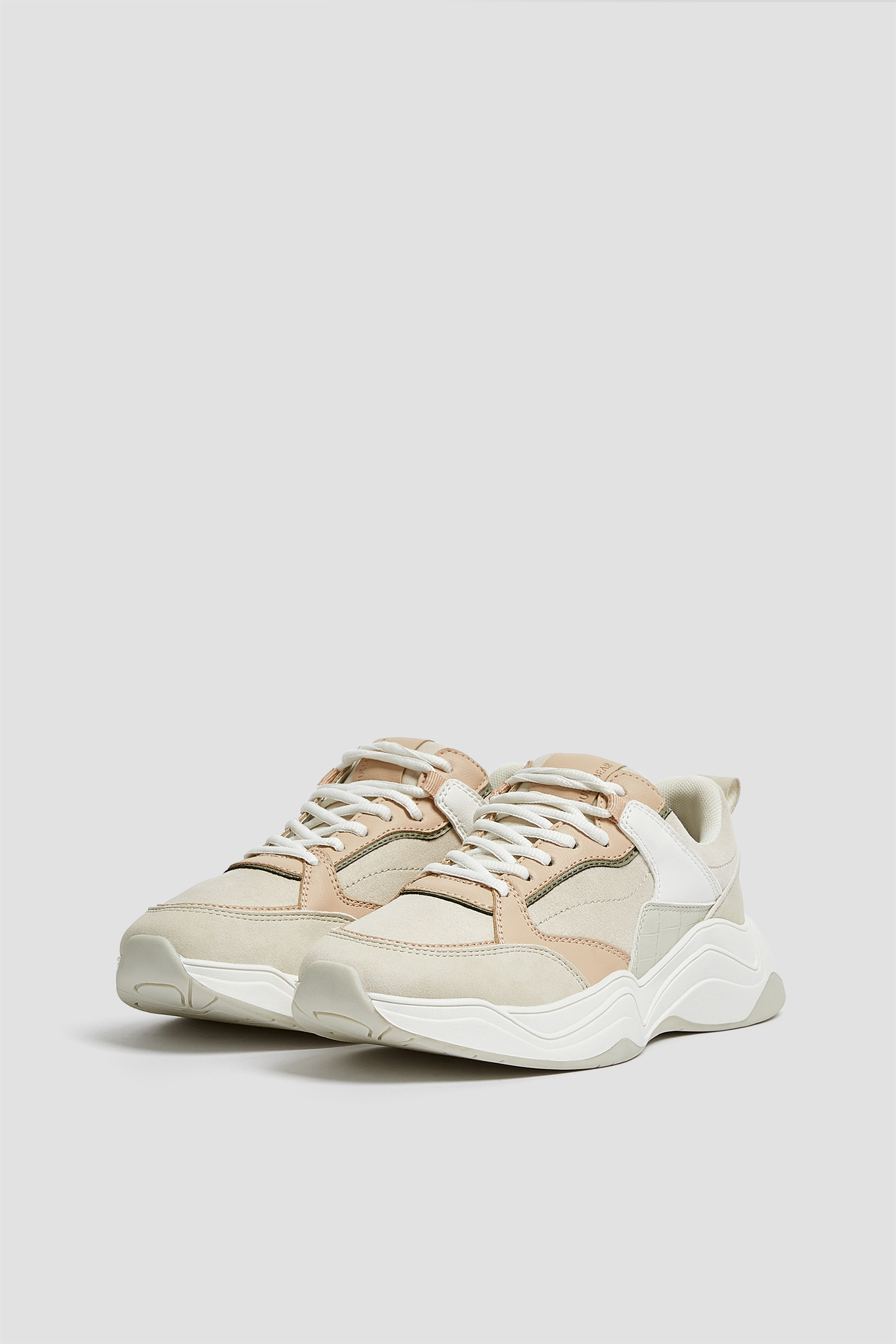 pull and bear chunky sneakers