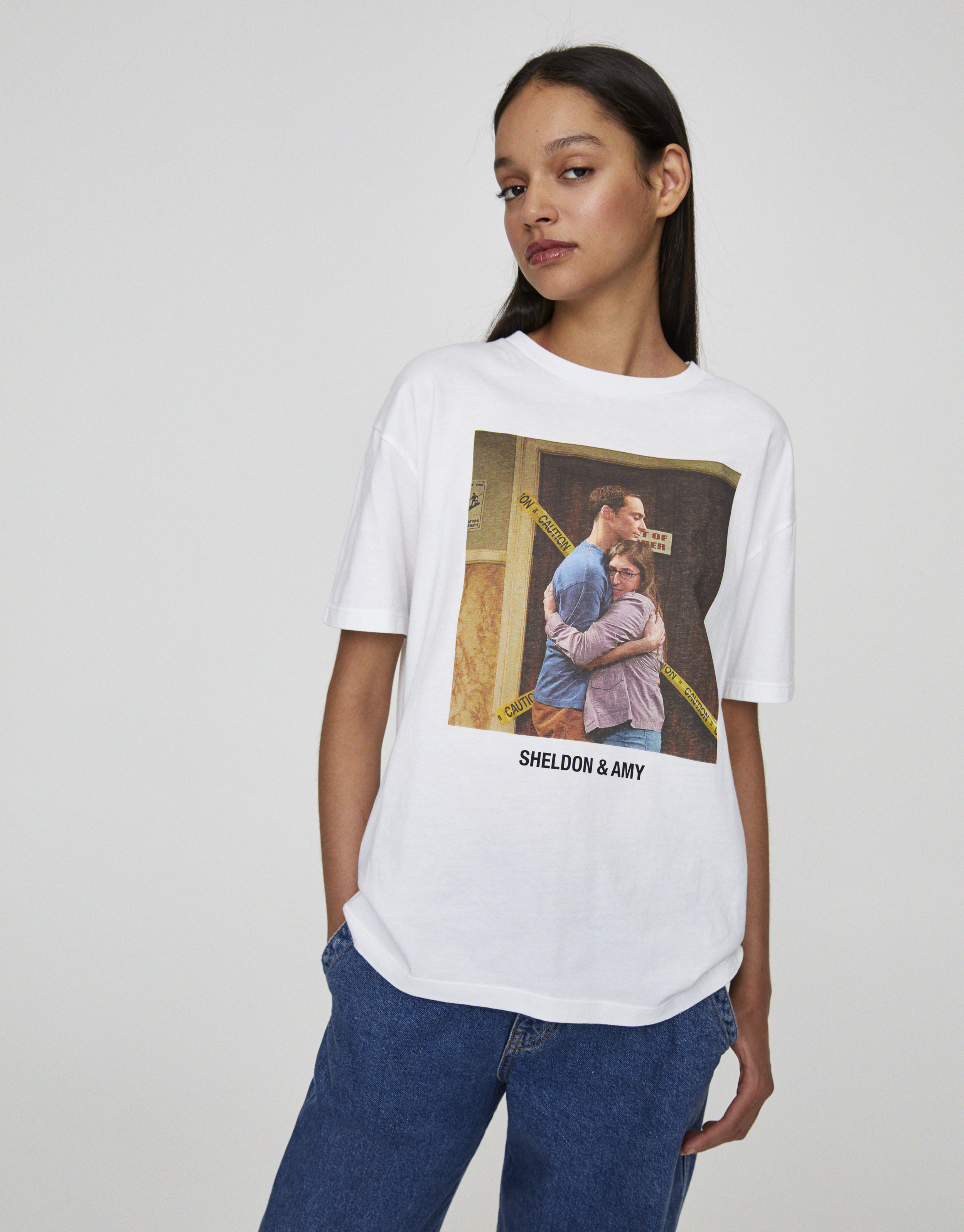 Camiseta sheldon y amy Clearance
