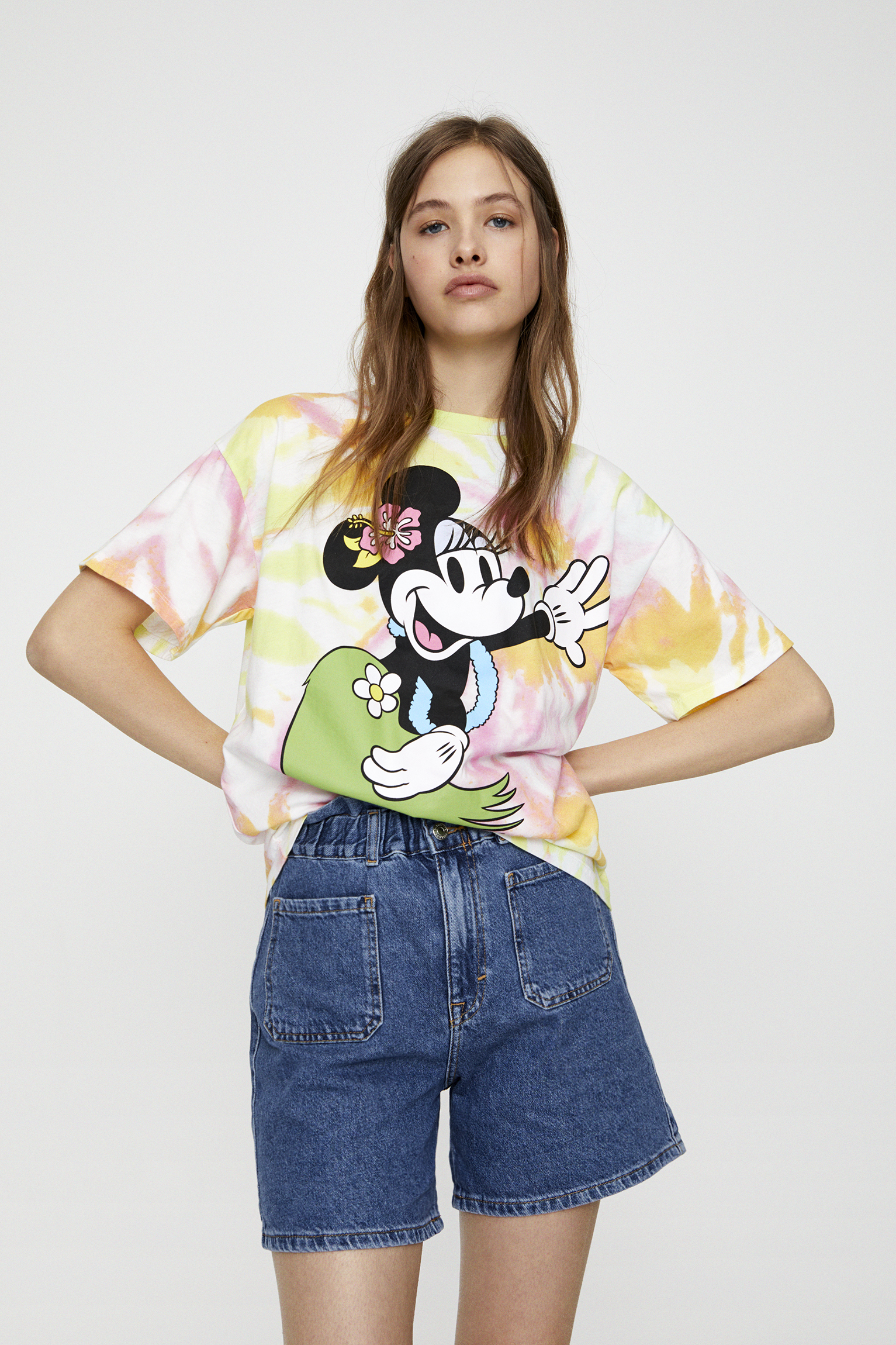 pull and bear tie dye shirt