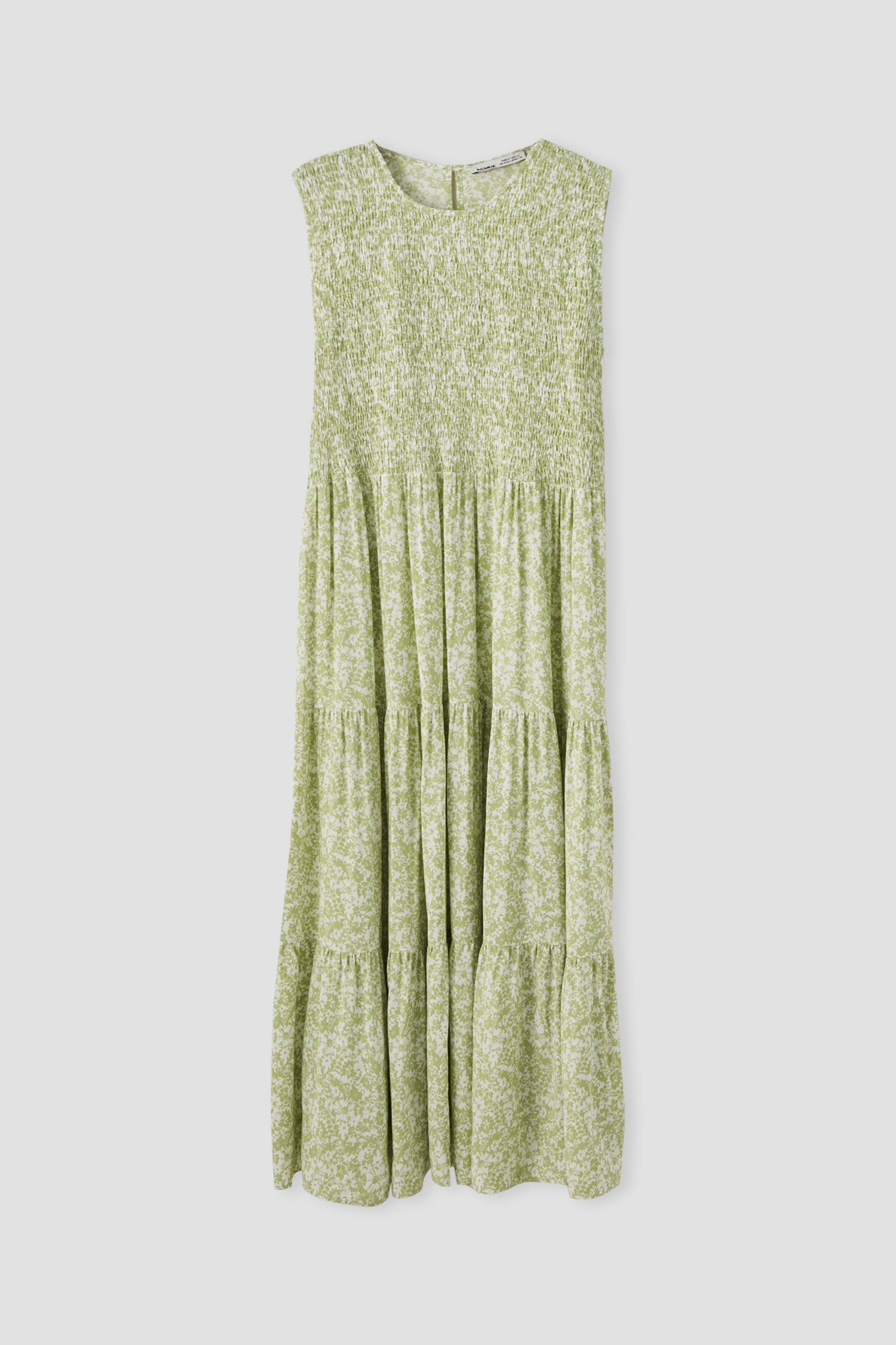 green midi dress