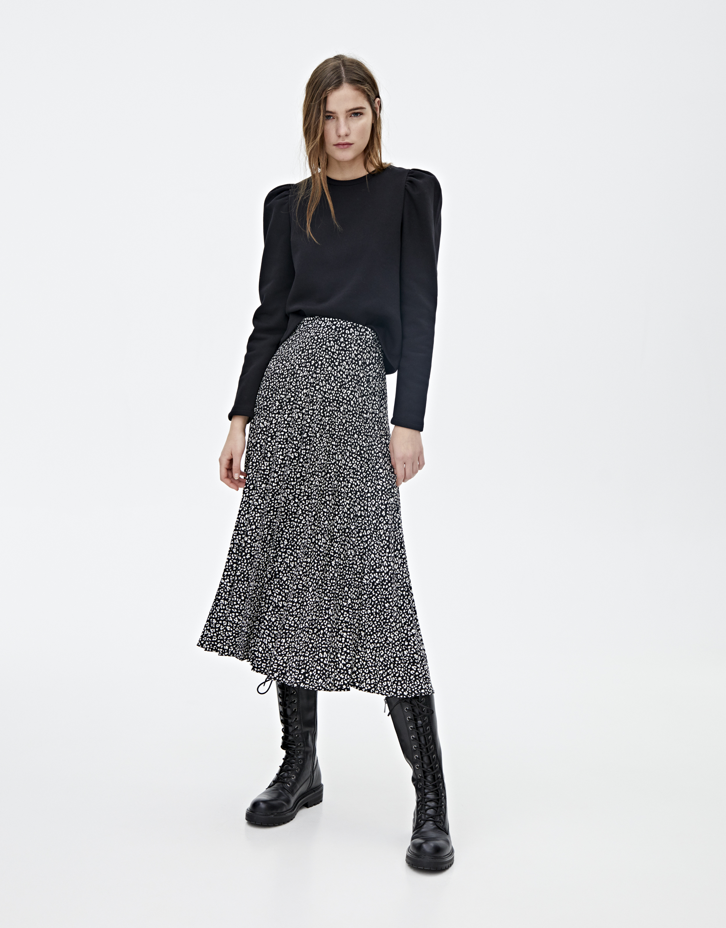 midi skirt