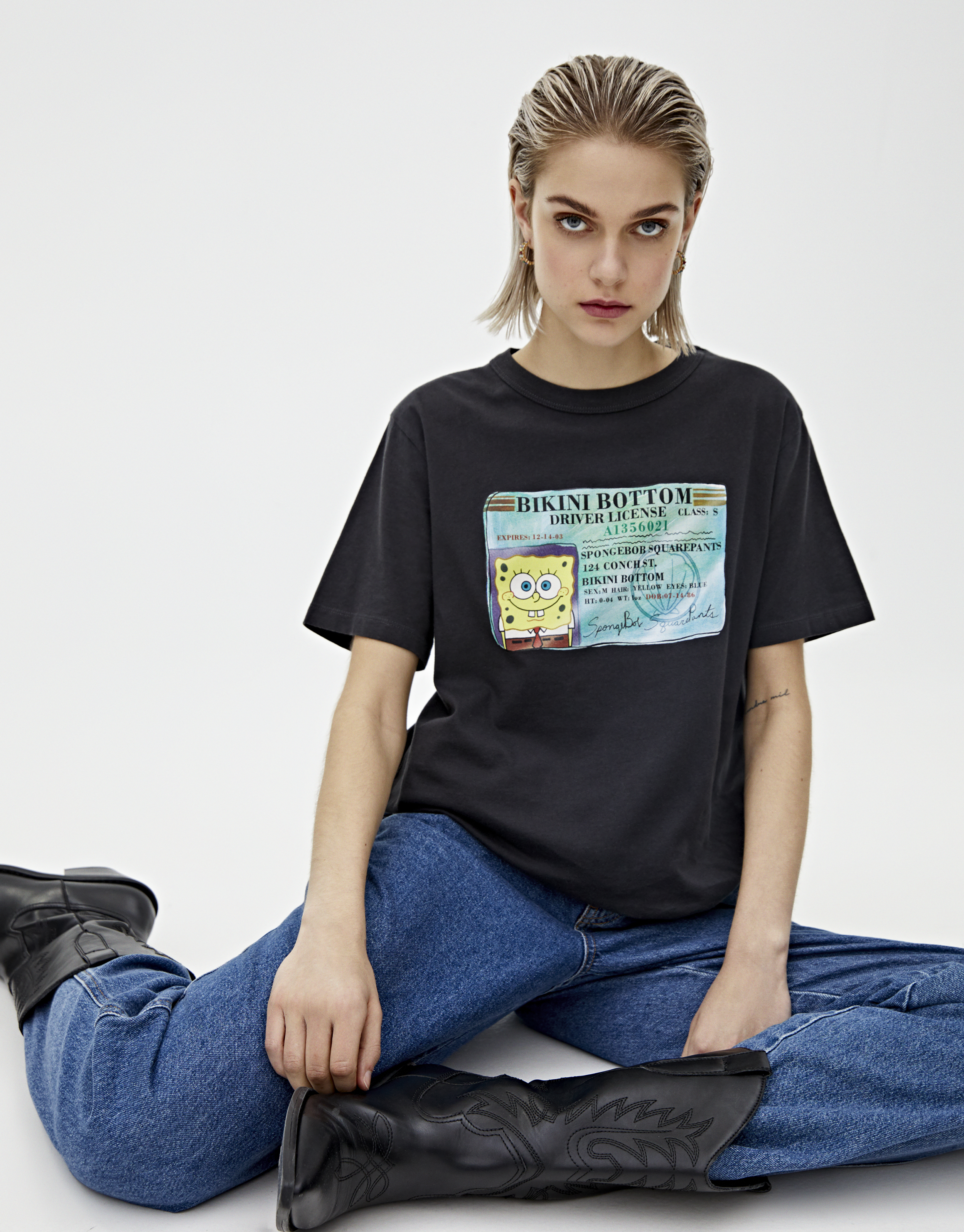 pull and bear spongebob shirt