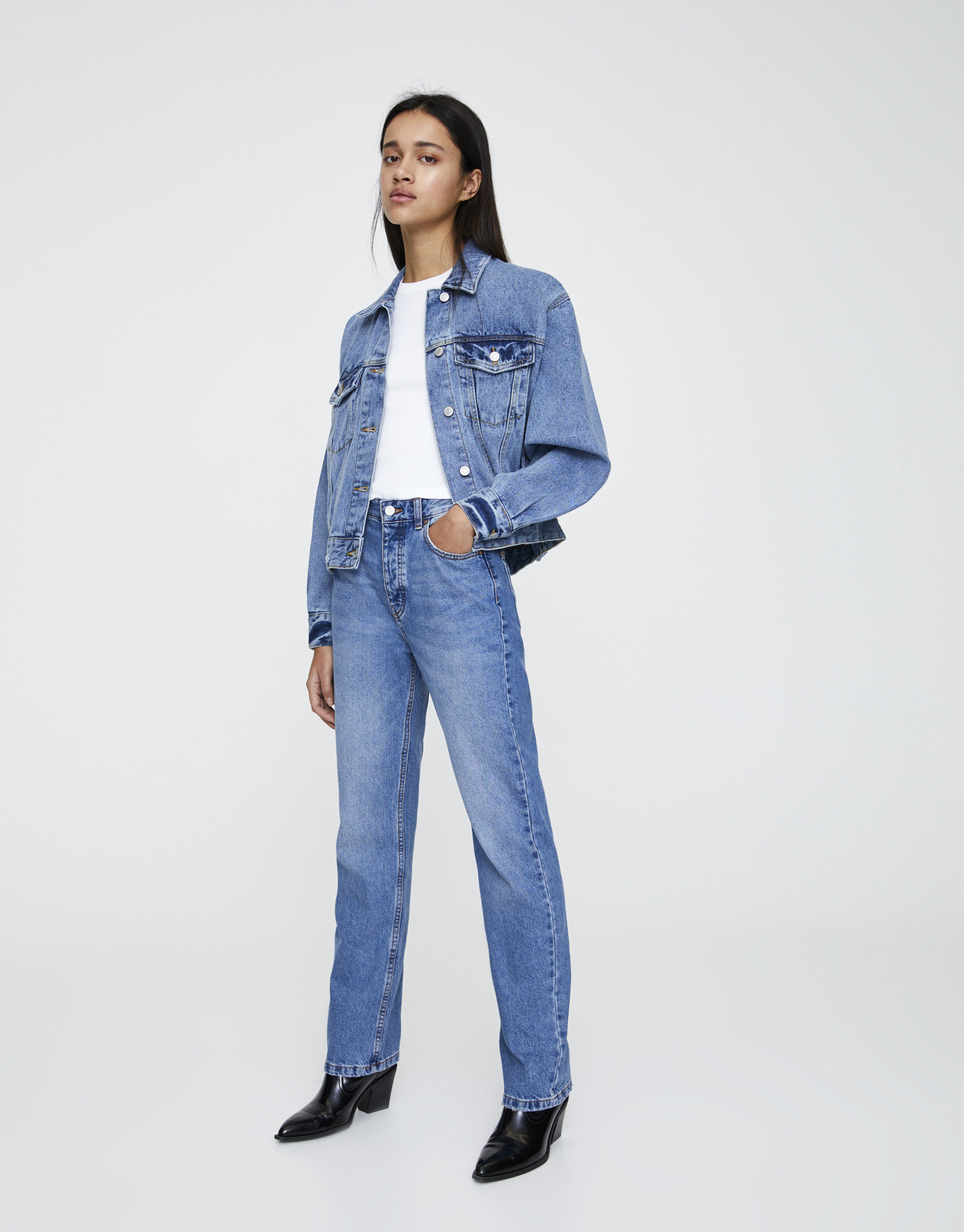 pull and bear regular jeans