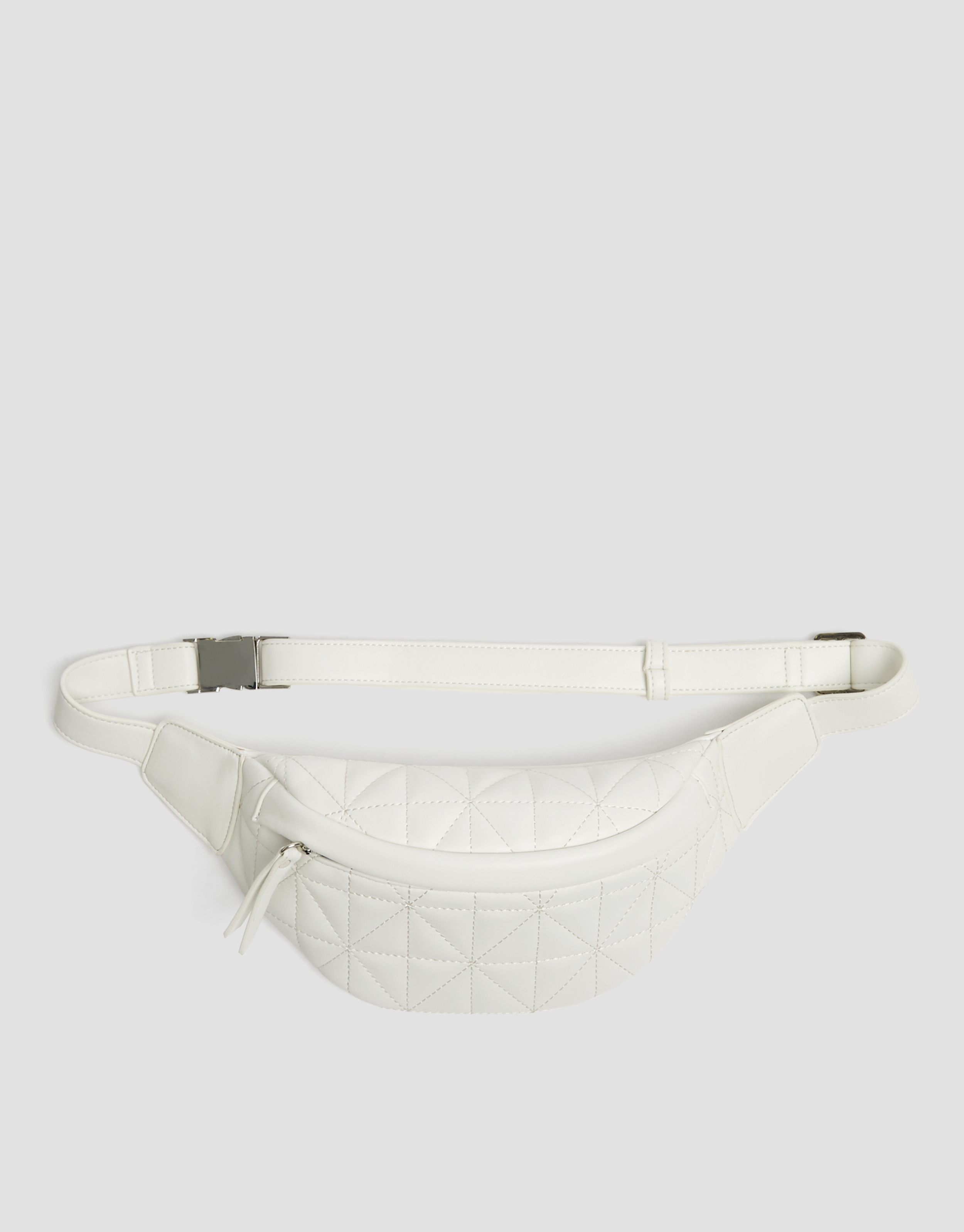 white belt bag