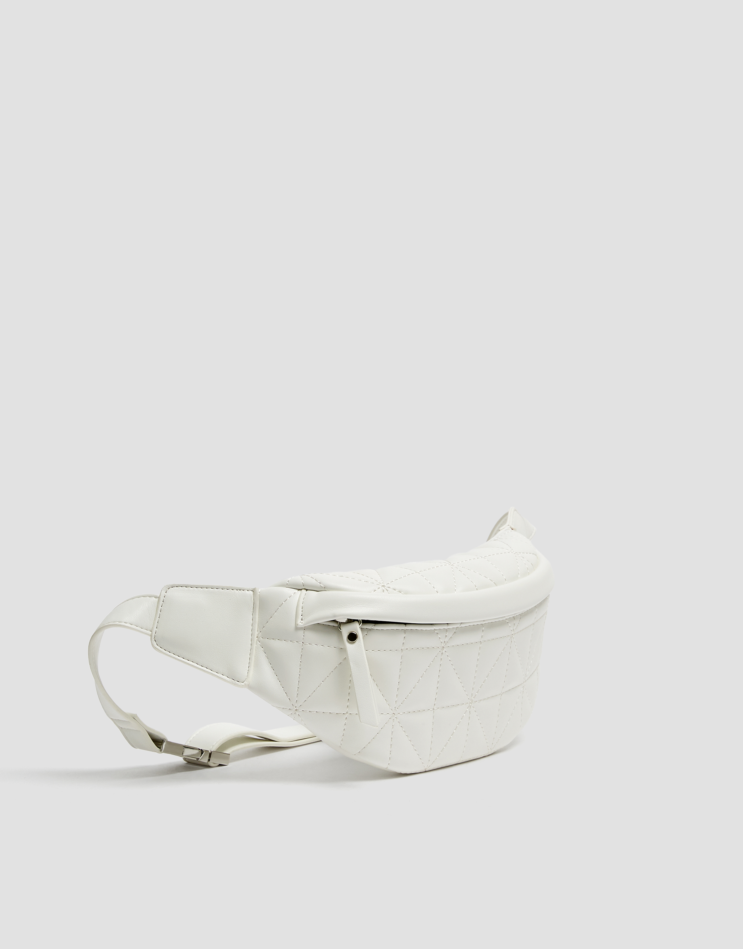 white belt bag