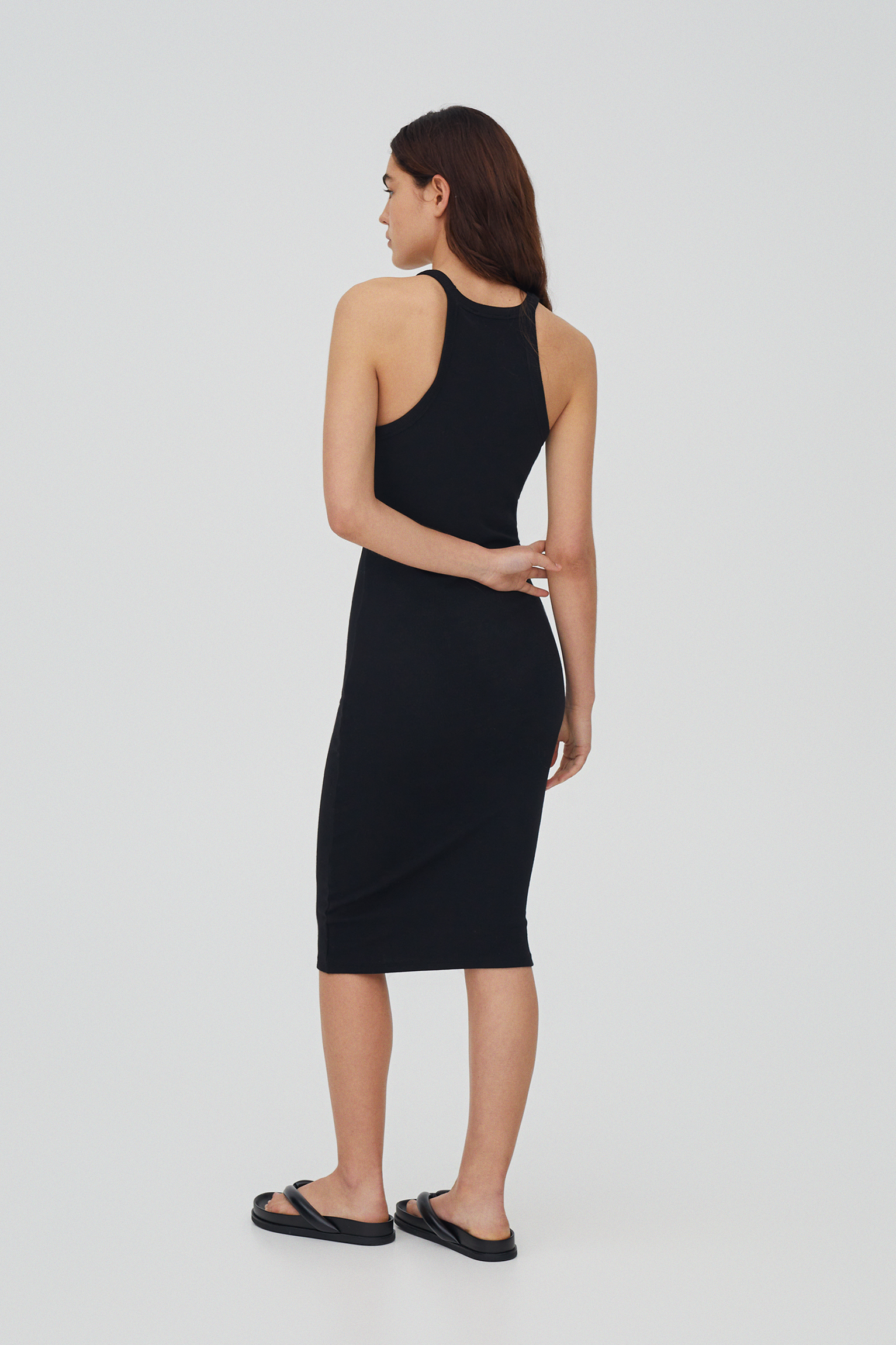 robe midi pull and bear