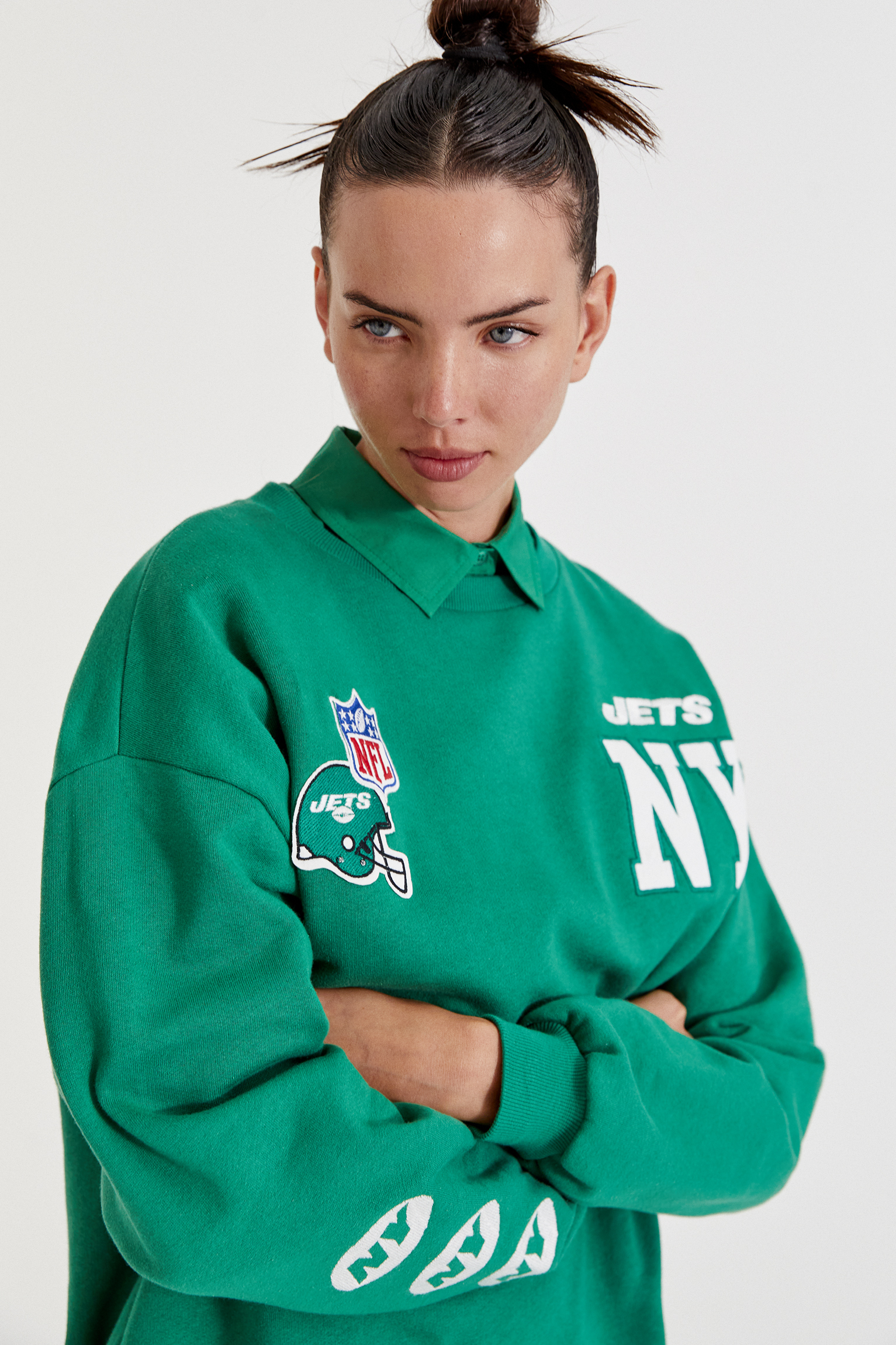 Green NFL New York Jets sweatshirt 