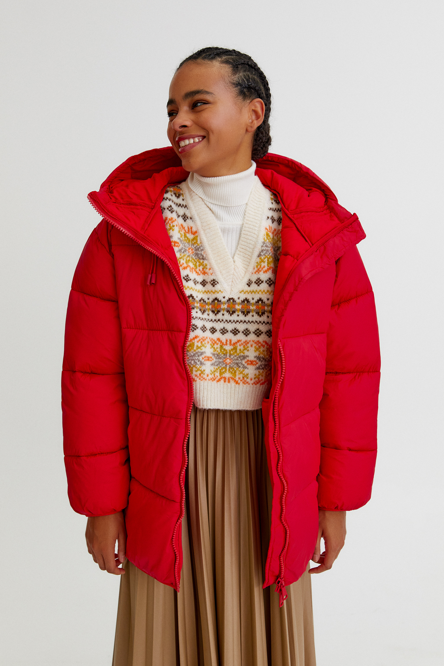 pull and bear puffer jacket