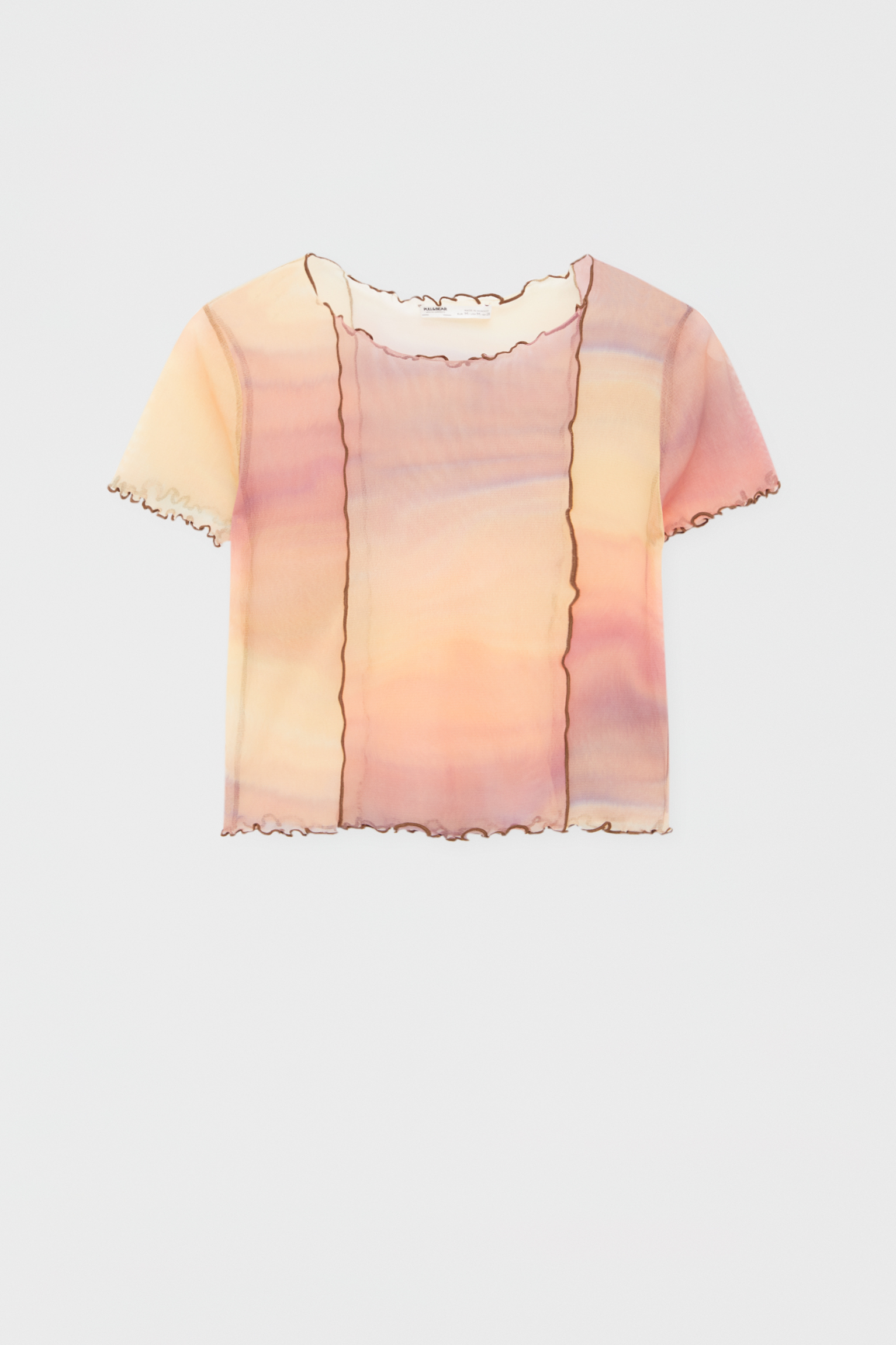 size chart sweater pull and bear