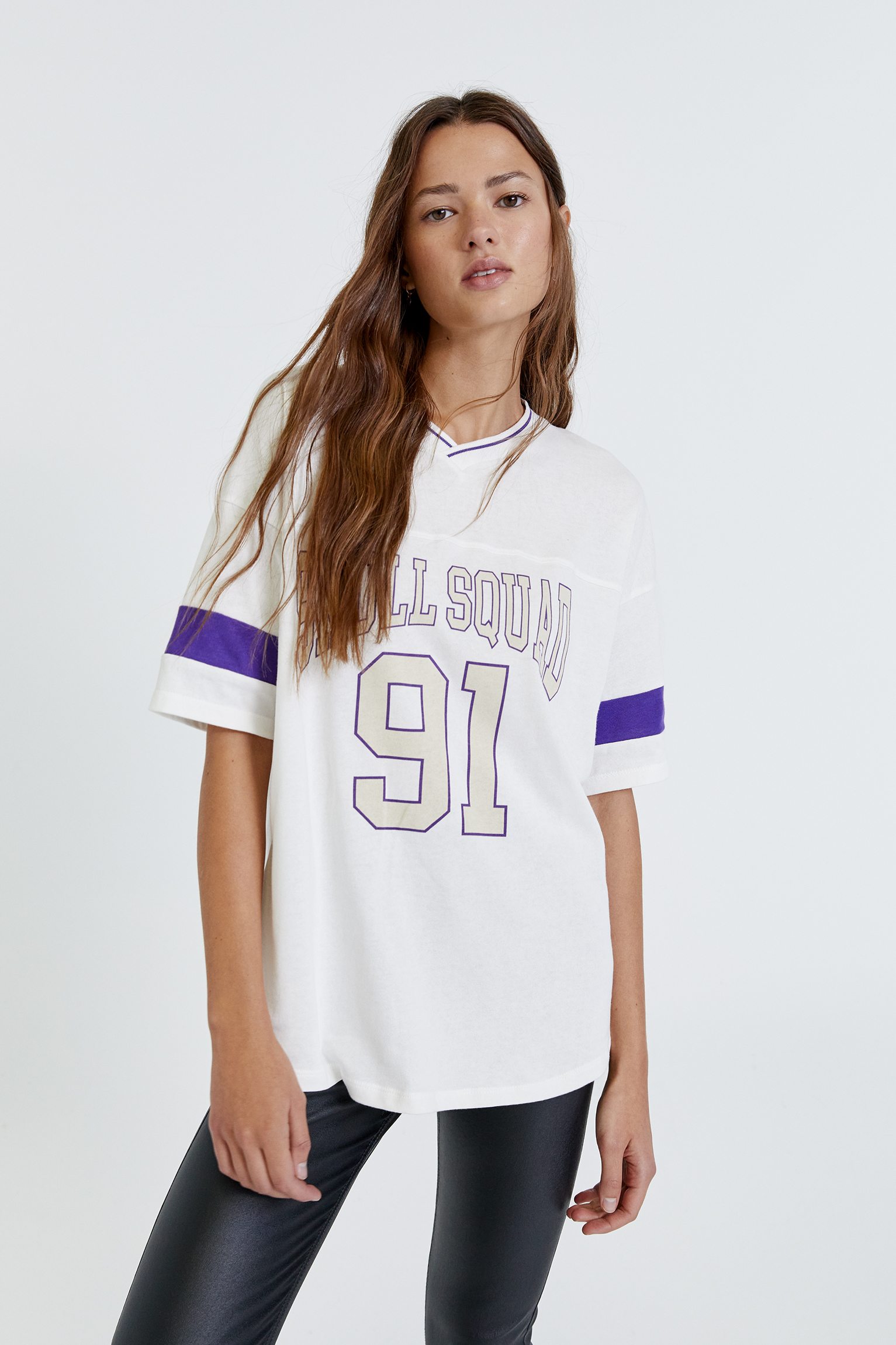 pull and bear t shirt dress