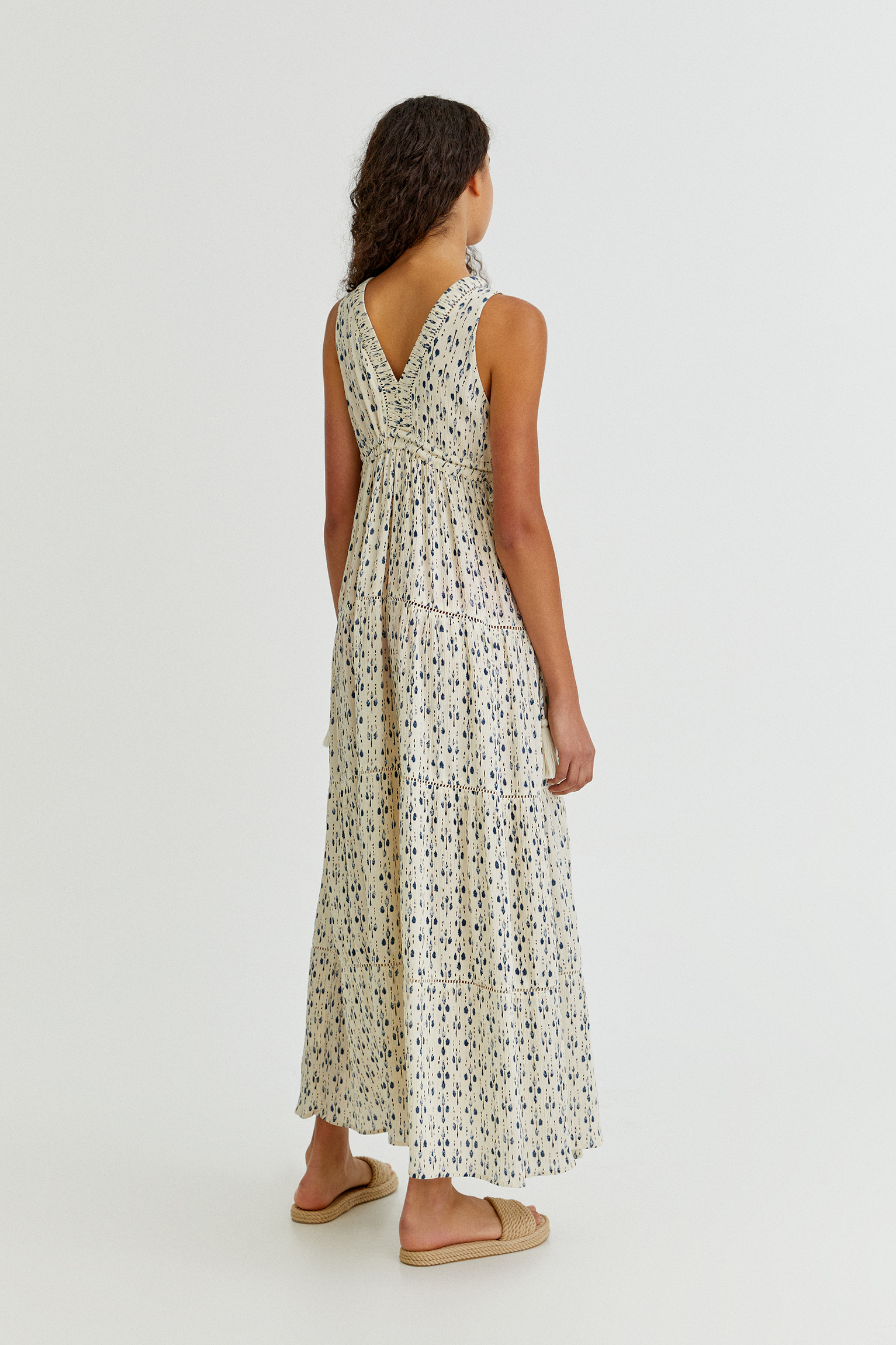 robe longue pull and bear